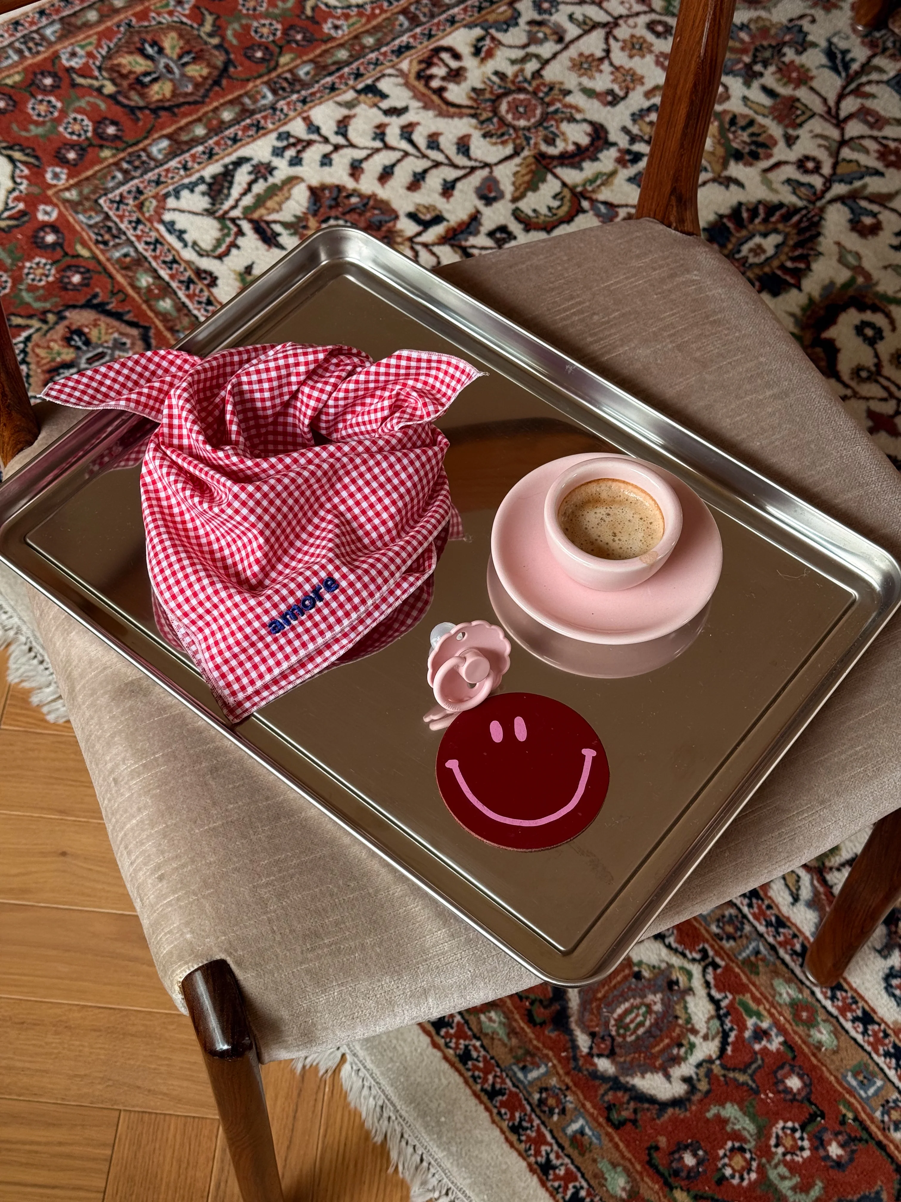 BANDANA SCARF AMORE RED