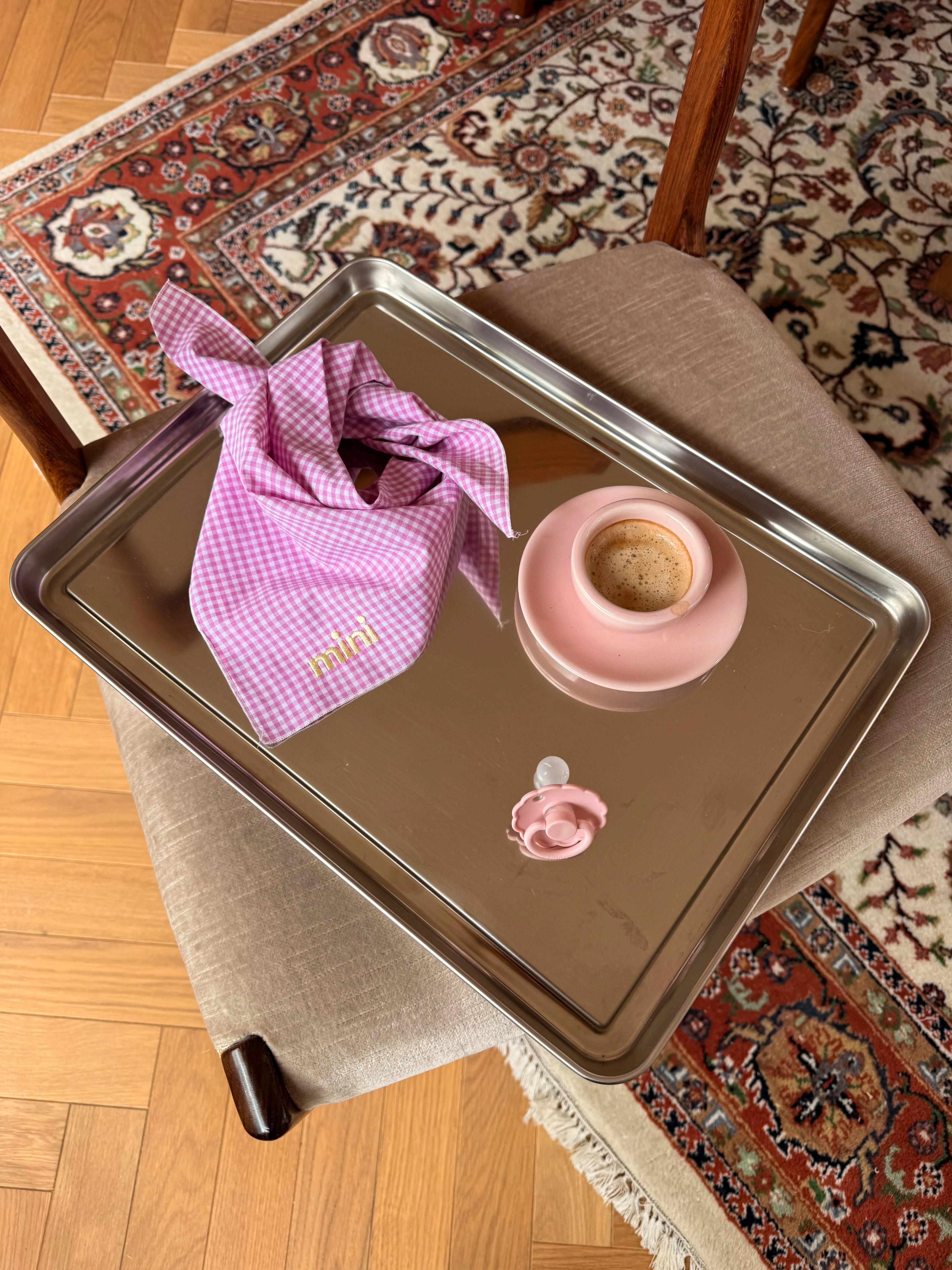 BANDANA SCARF MINI ROSE