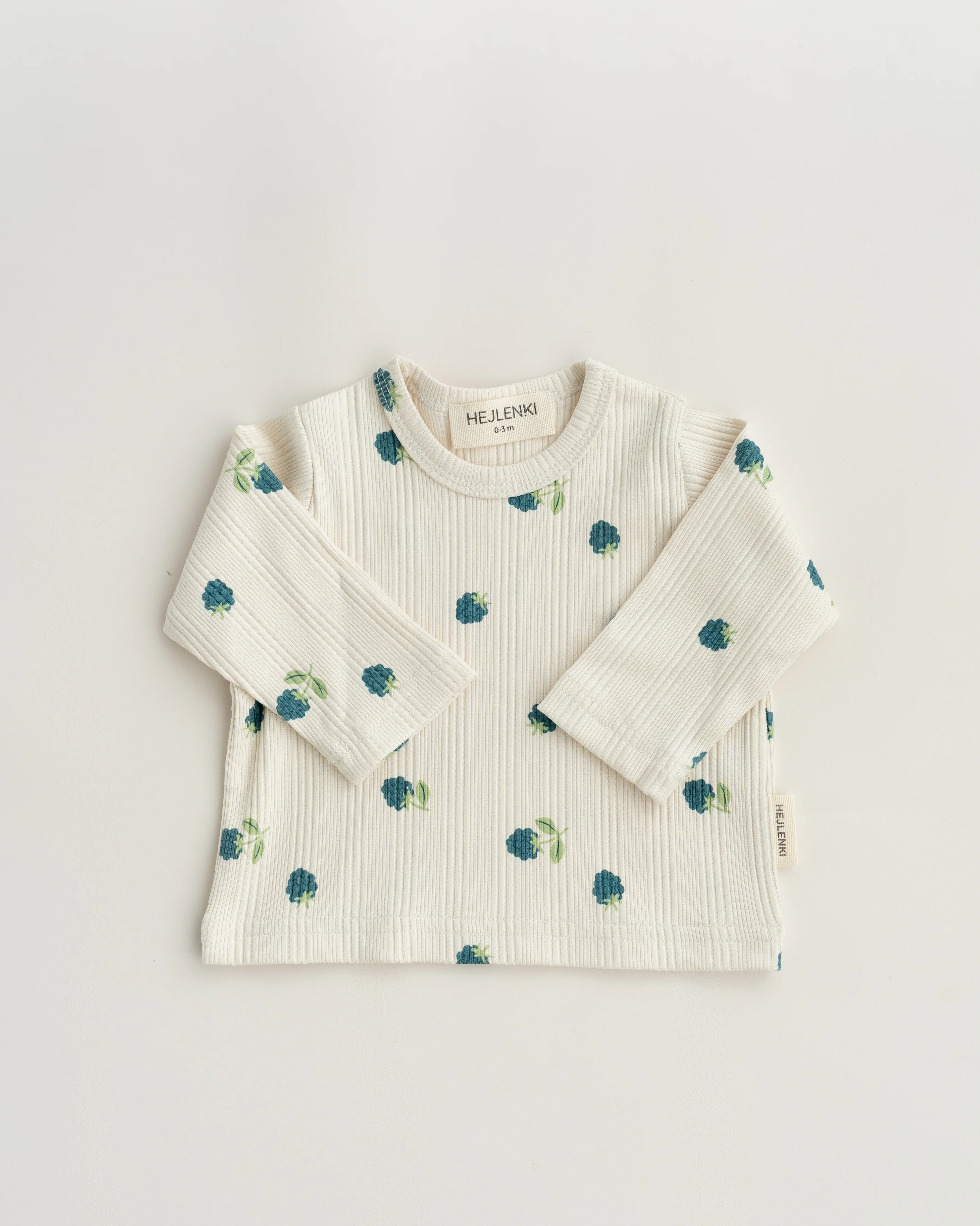 BERRY CUTE RIB LONGSLEEVE
