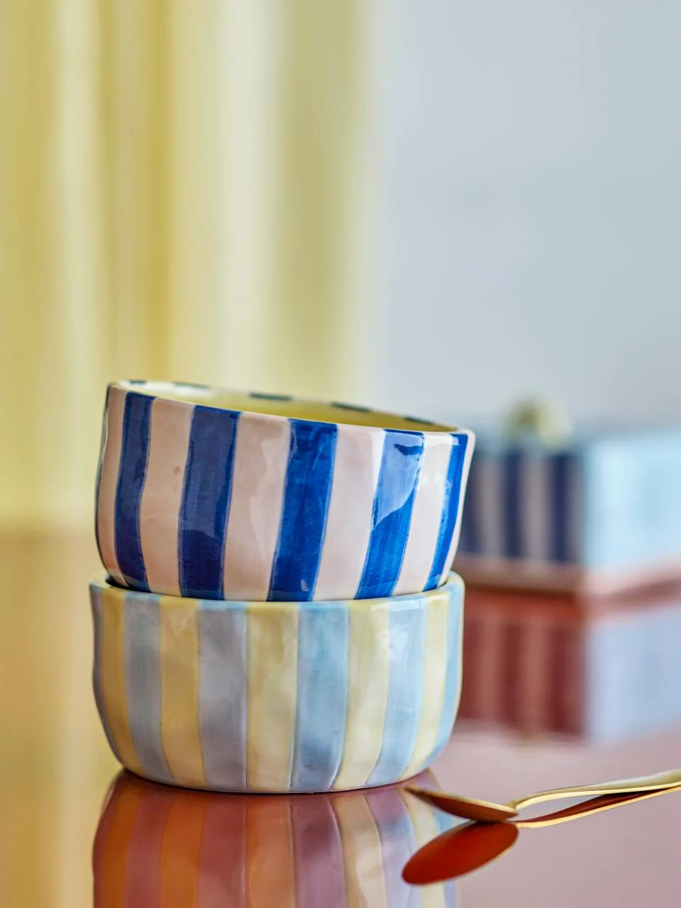 HANDPAINTED BOWLS (SET OF 2)