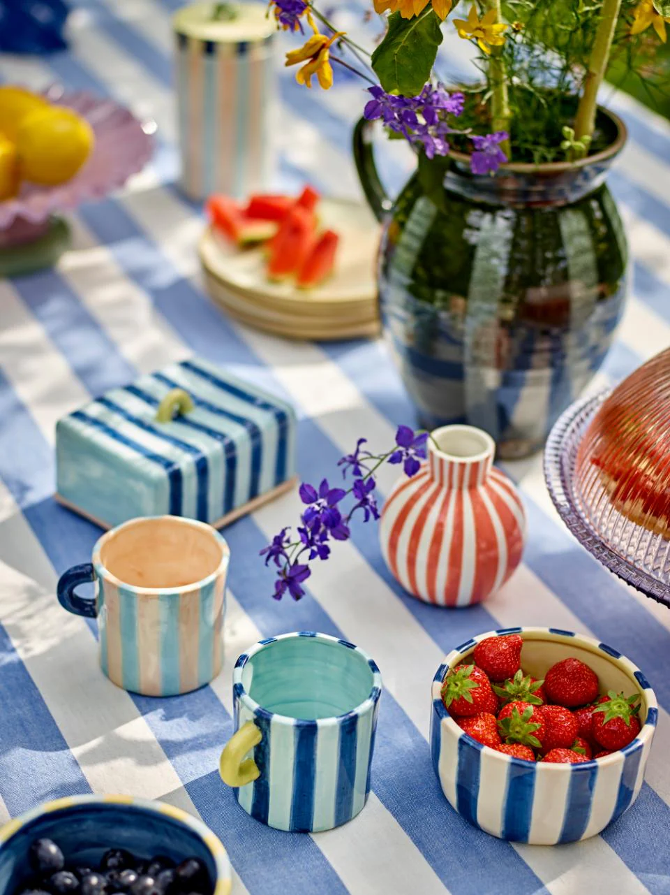HANDPAINTED BOWLS (SET OF 2) - Image 2