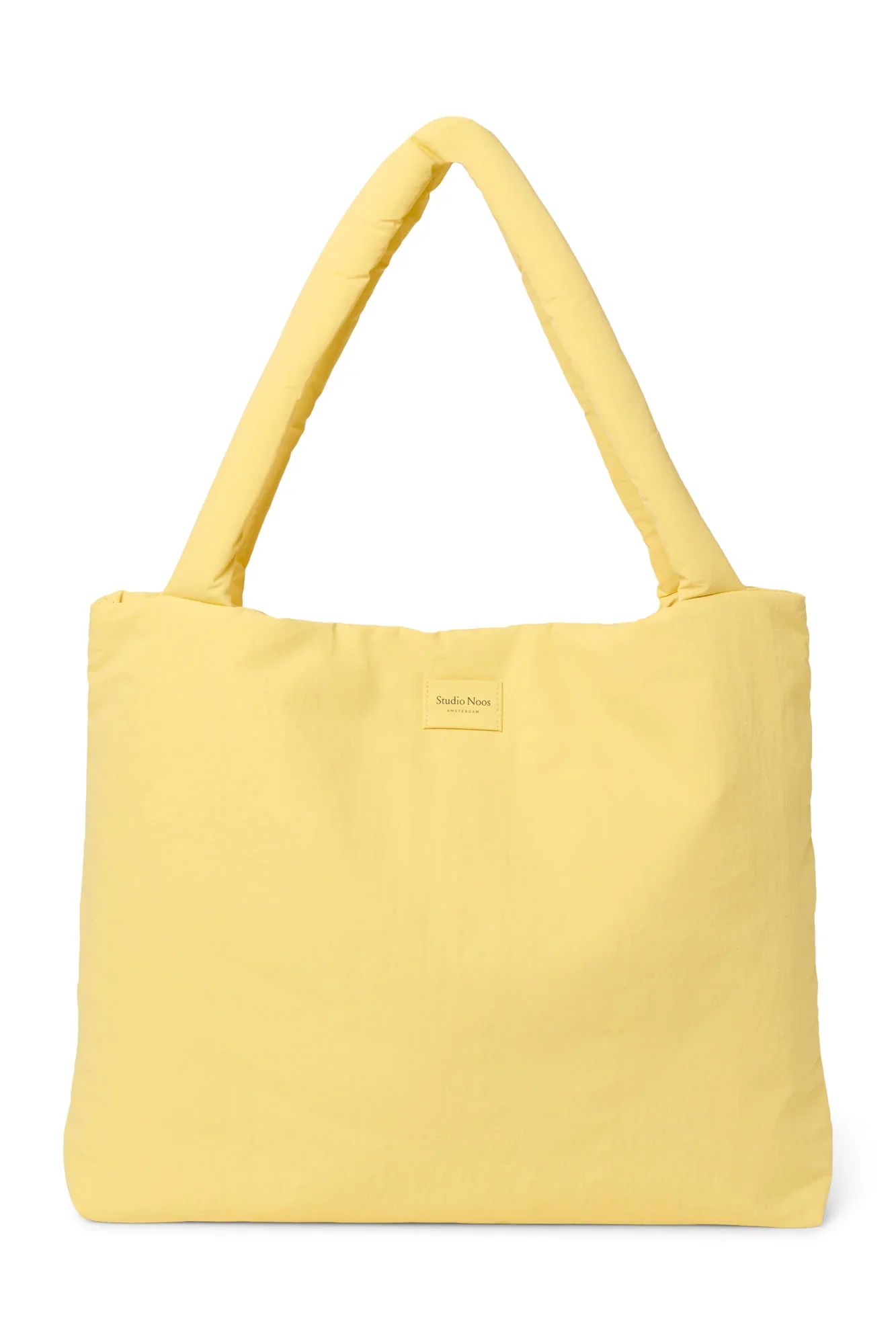 BUTTER YELLOW PUFFY MOM BAG - Image 4