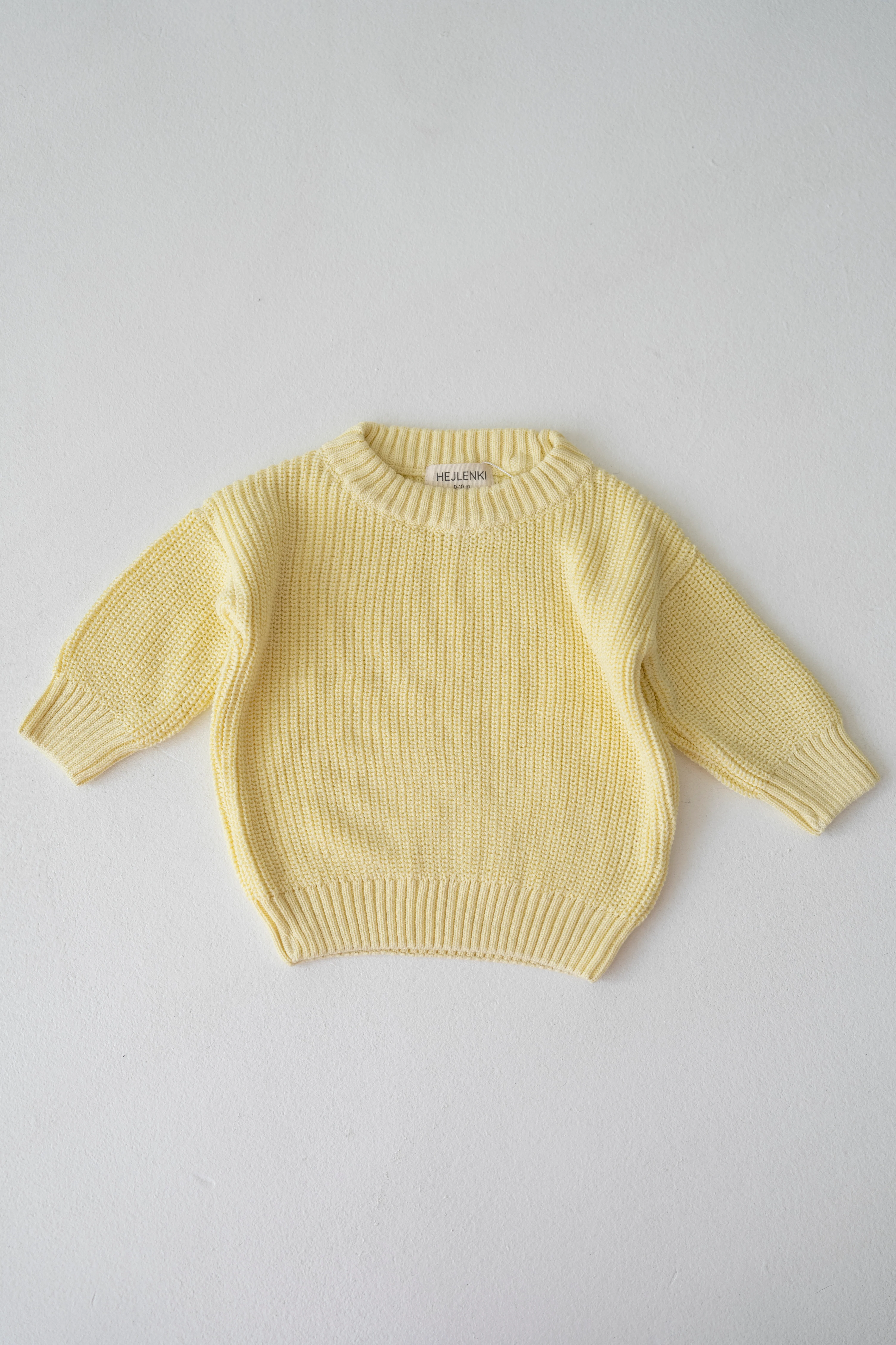 CHUNKY KNIT PULLI BUTTER - Image 3