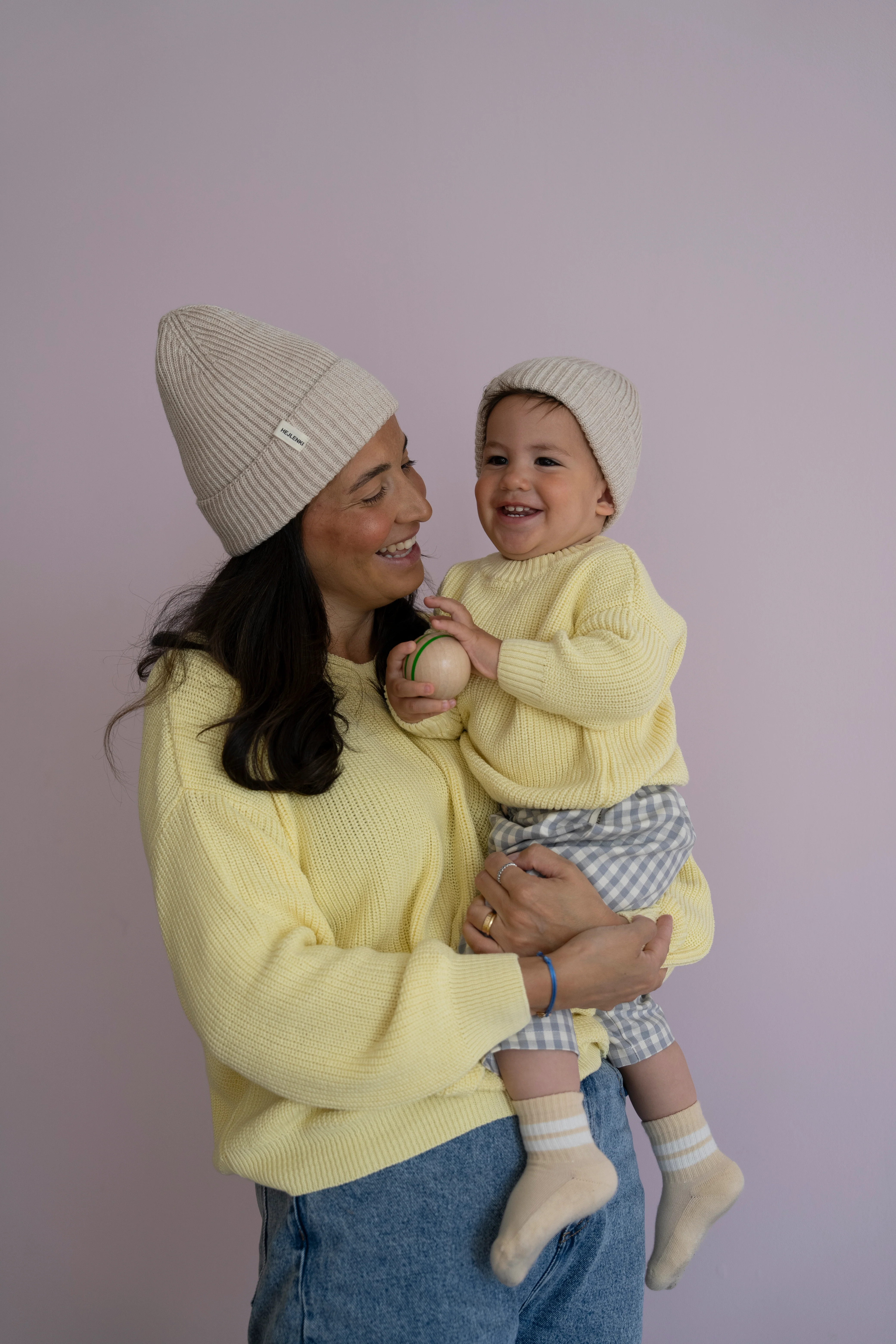 CHUNKY KNIT PULLI BUTTER - Image 5