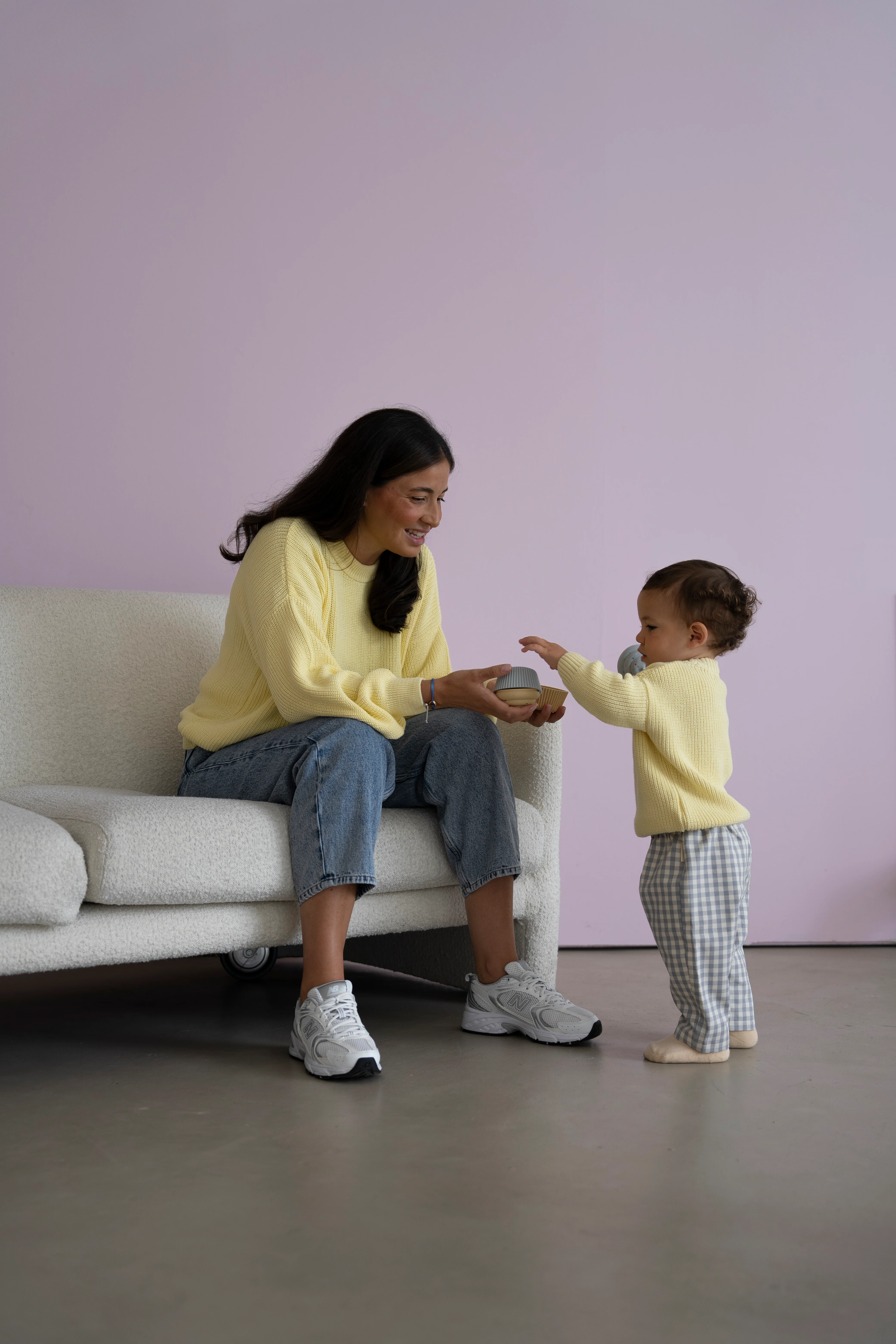 CHUNKY KNIT PULLI BUTTER - Image 6