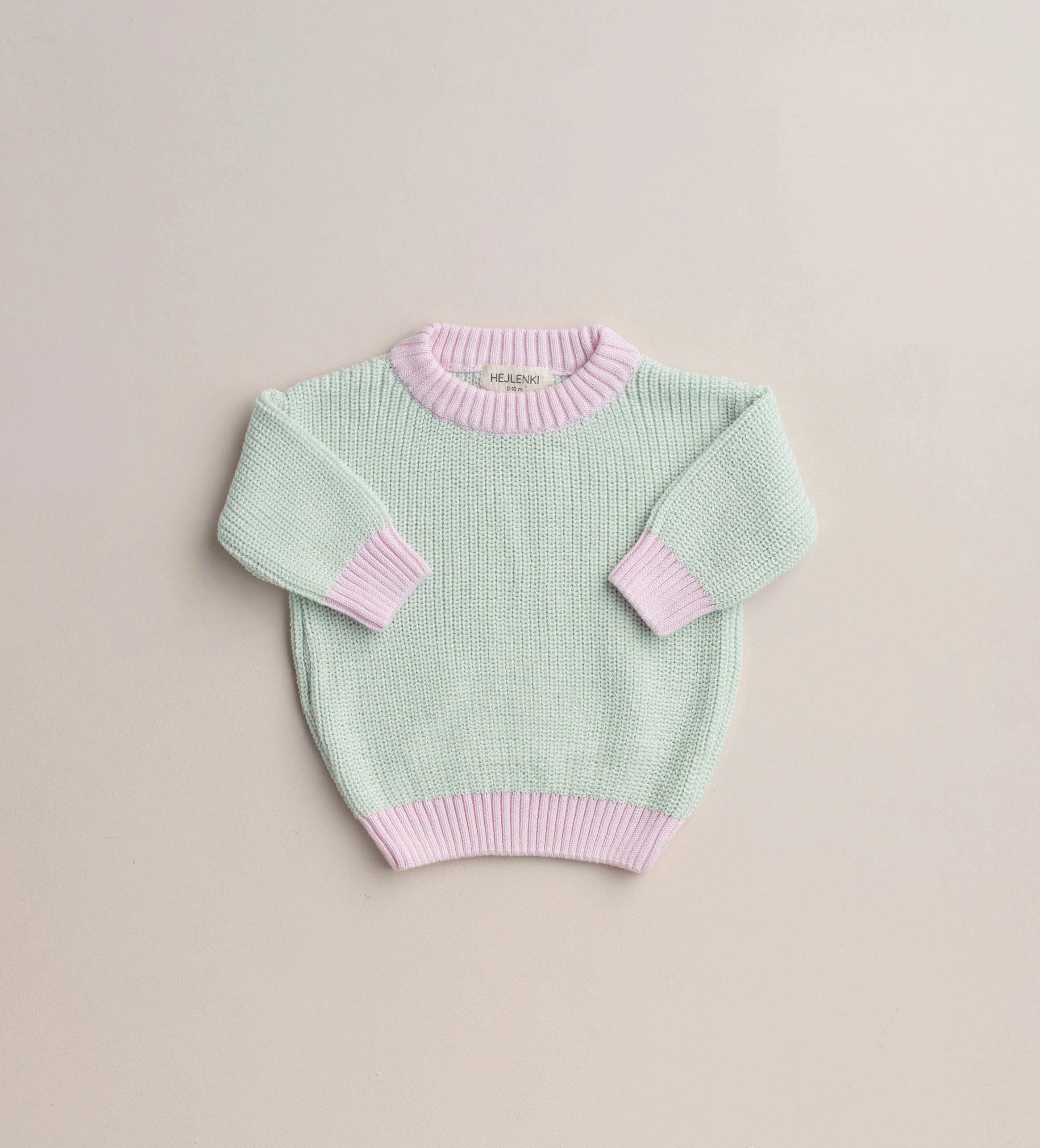 CHUNKY KNIT PULLI COTTON CREAM