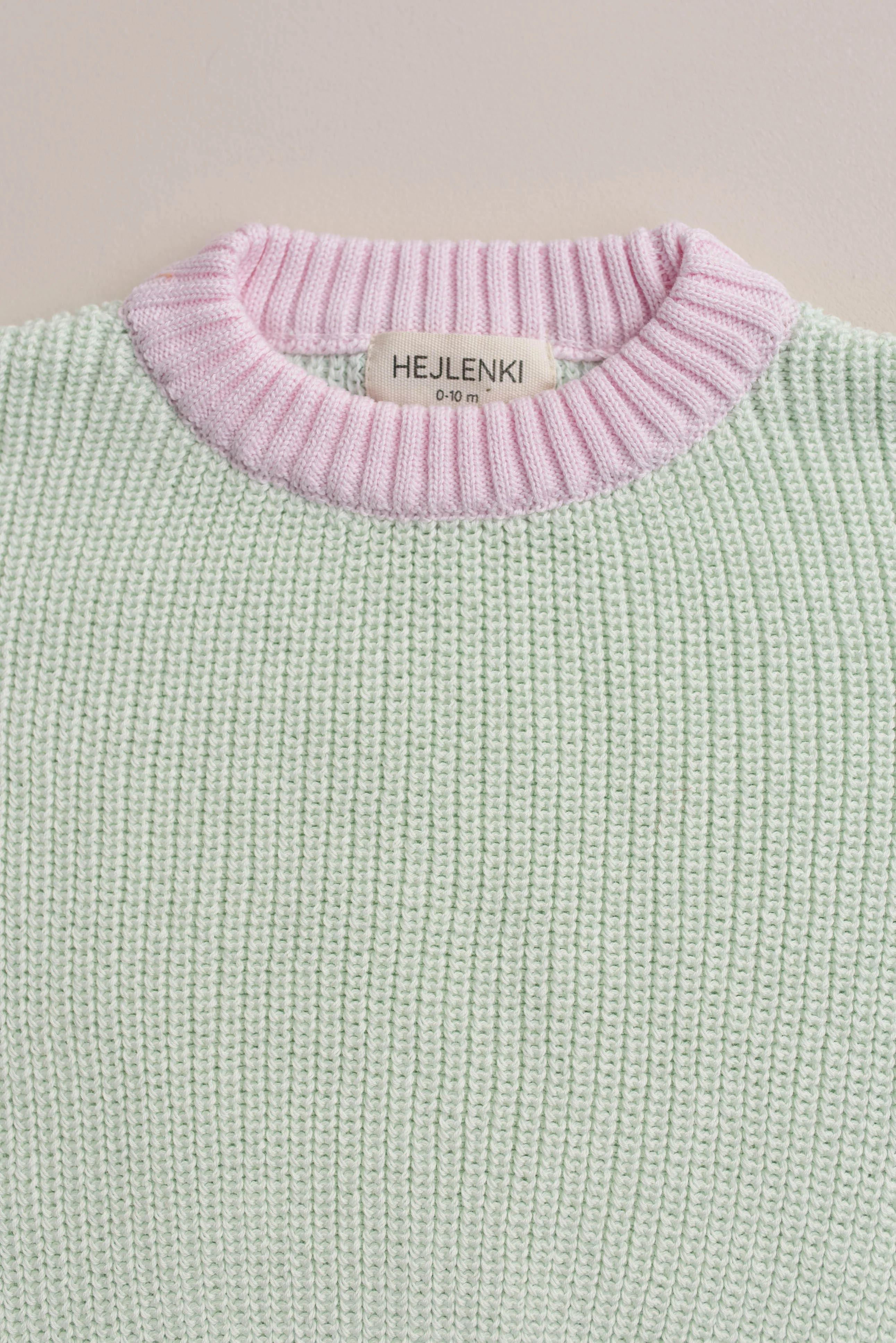 CHUNKY KNIT PULLI COTTON CREAM - Image 3