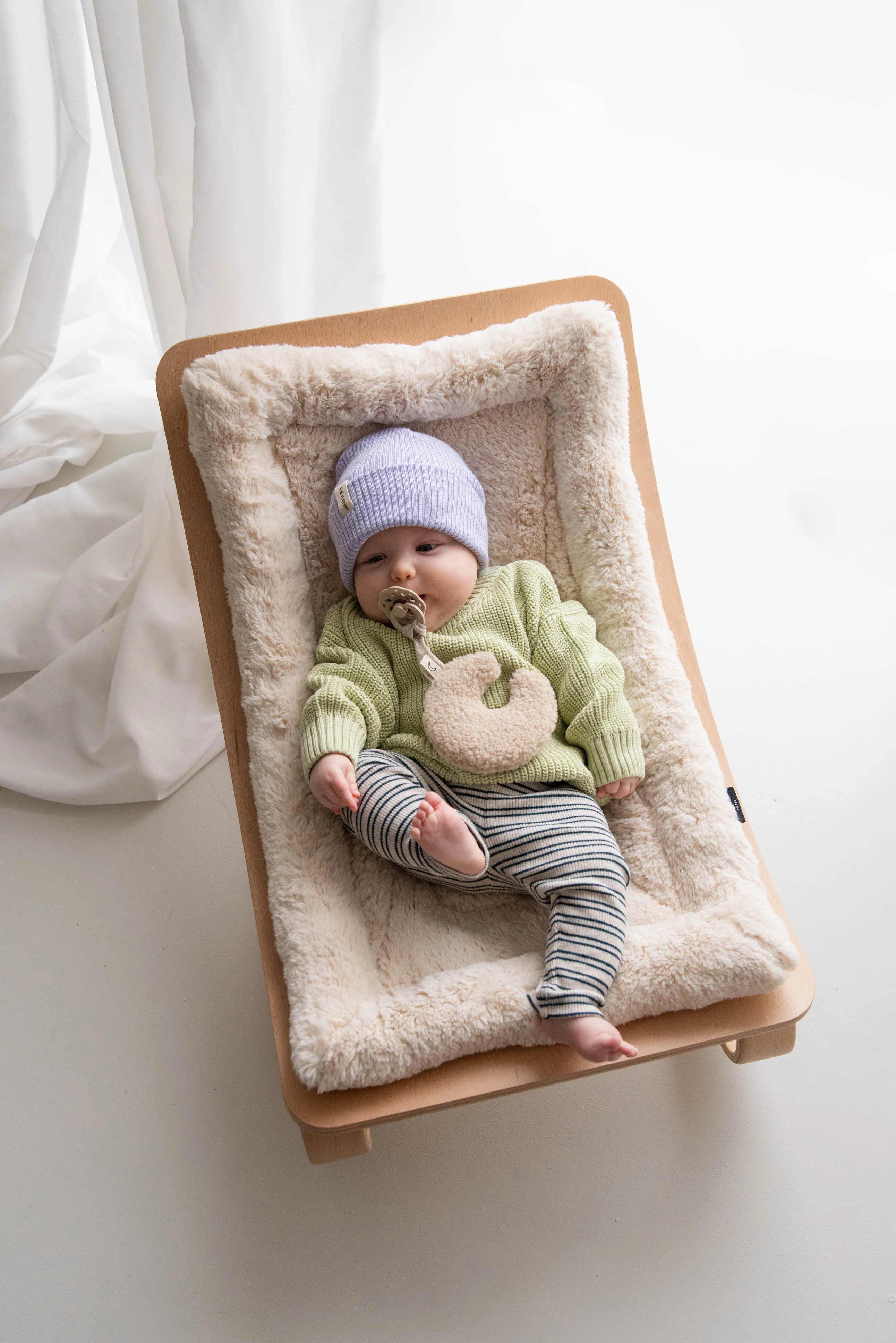 CHUNKY KNIT PULLI MATCHA MILK - Image 2