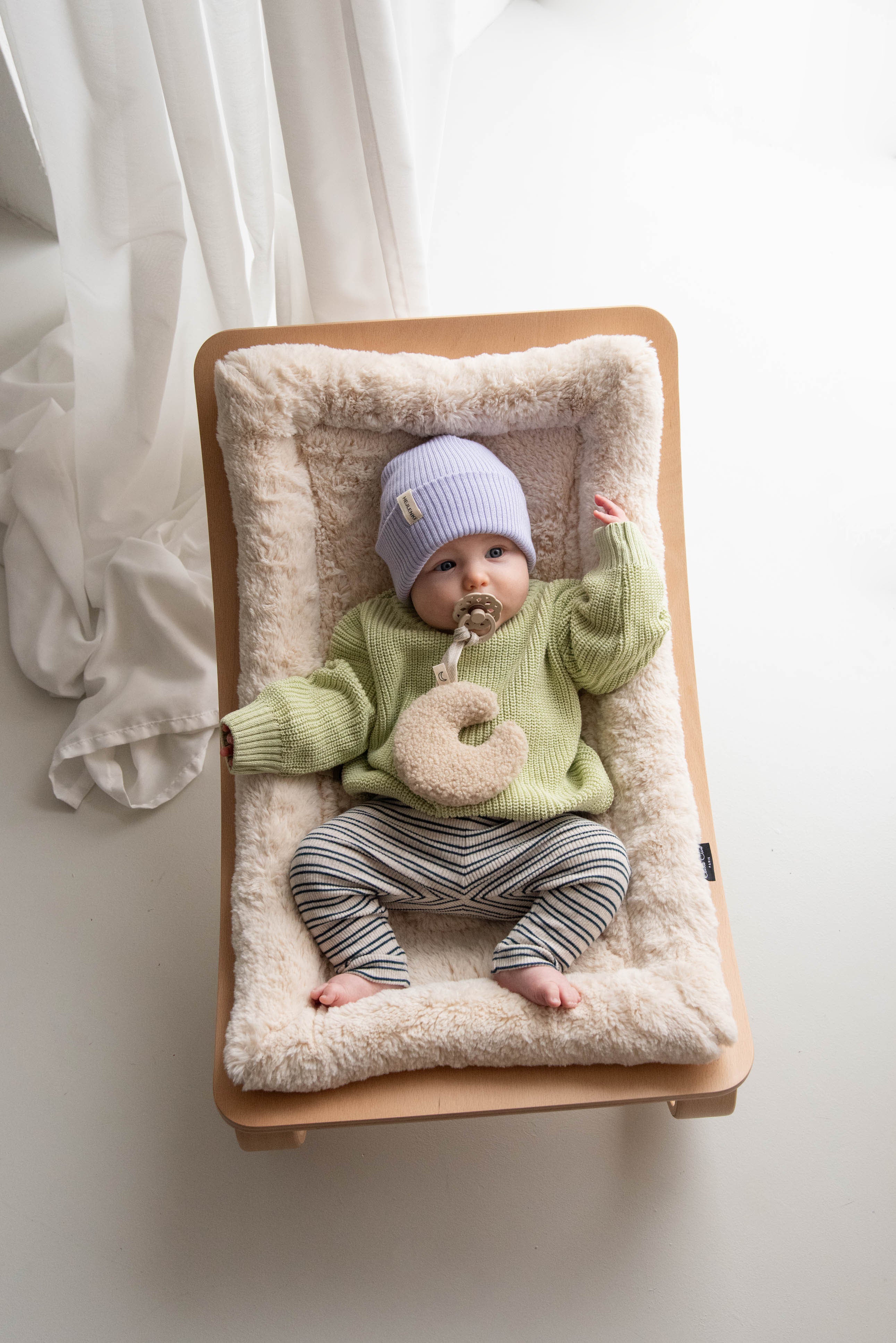 CHUNKY KNIT PULLI MATCHA MILK - Image 3