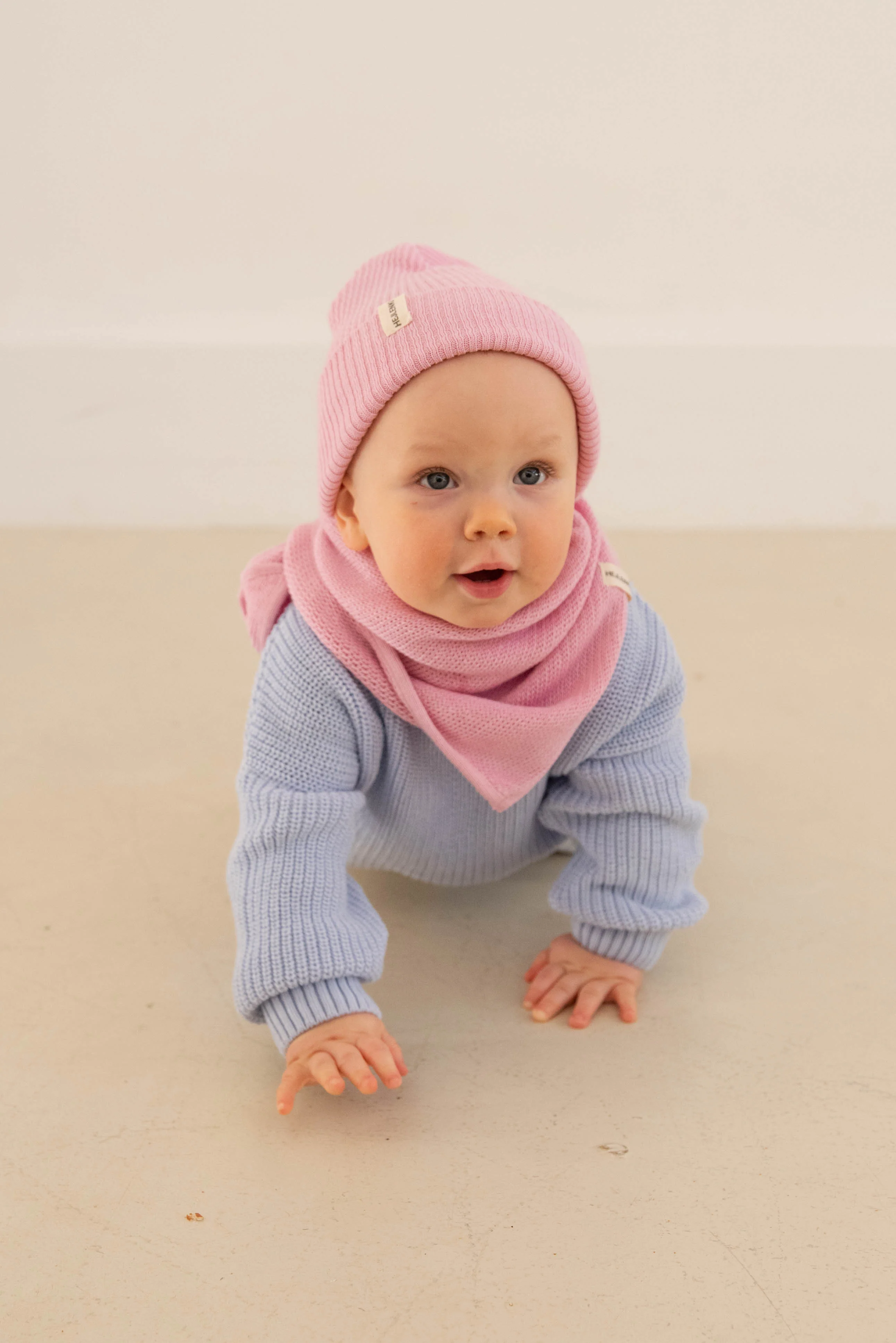 CHUNKY KNIT PULLI MILKY BLUE - Image 6