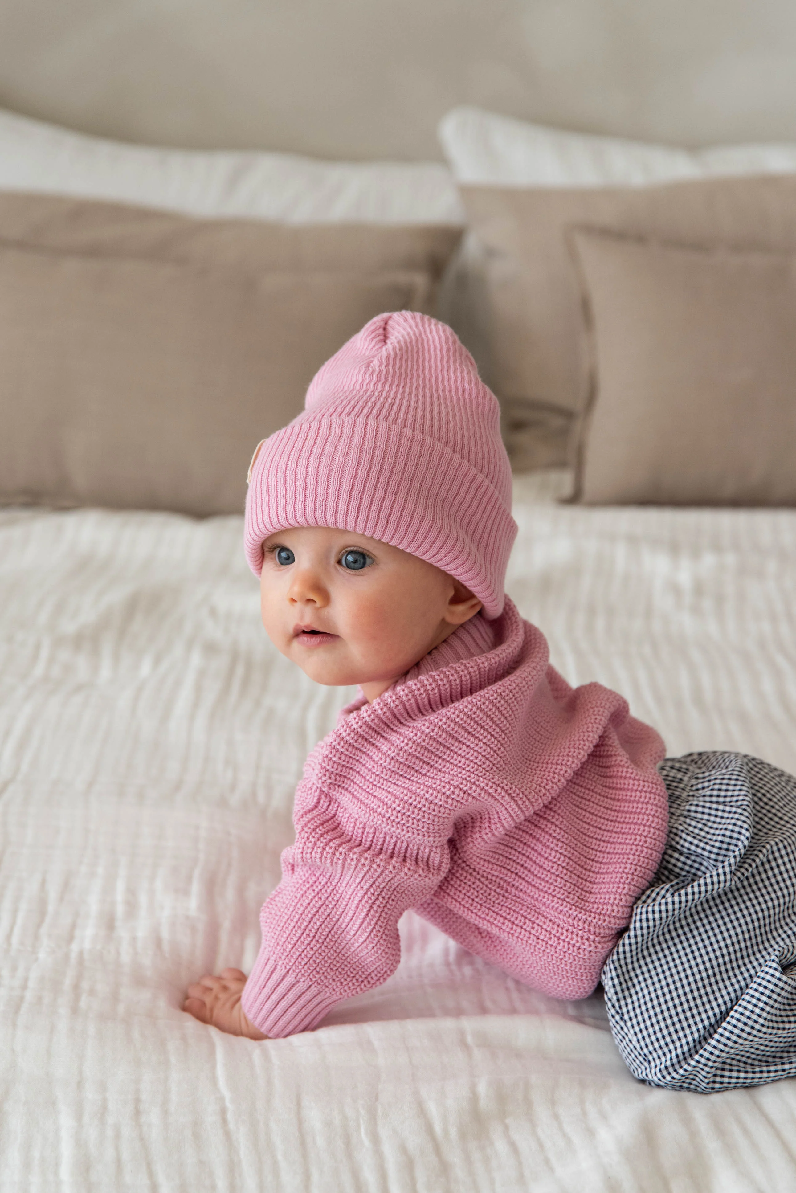 CHUNKY KNIT PULLI STRAWBERRY MILKSHAKE - Image 2