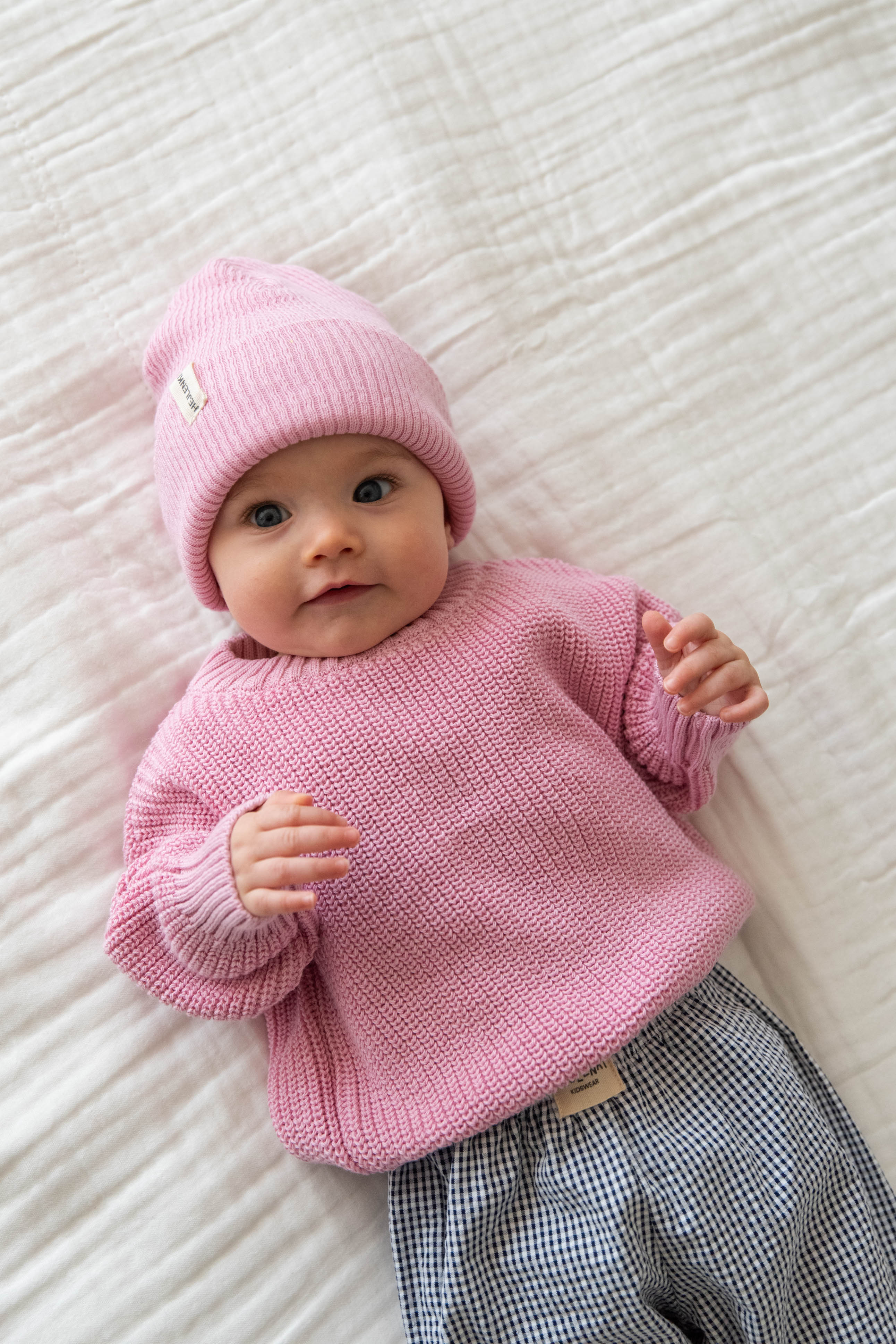 CHUNKY KNIT PULLI STRAWBERRY MILKSHAKE - Image 4