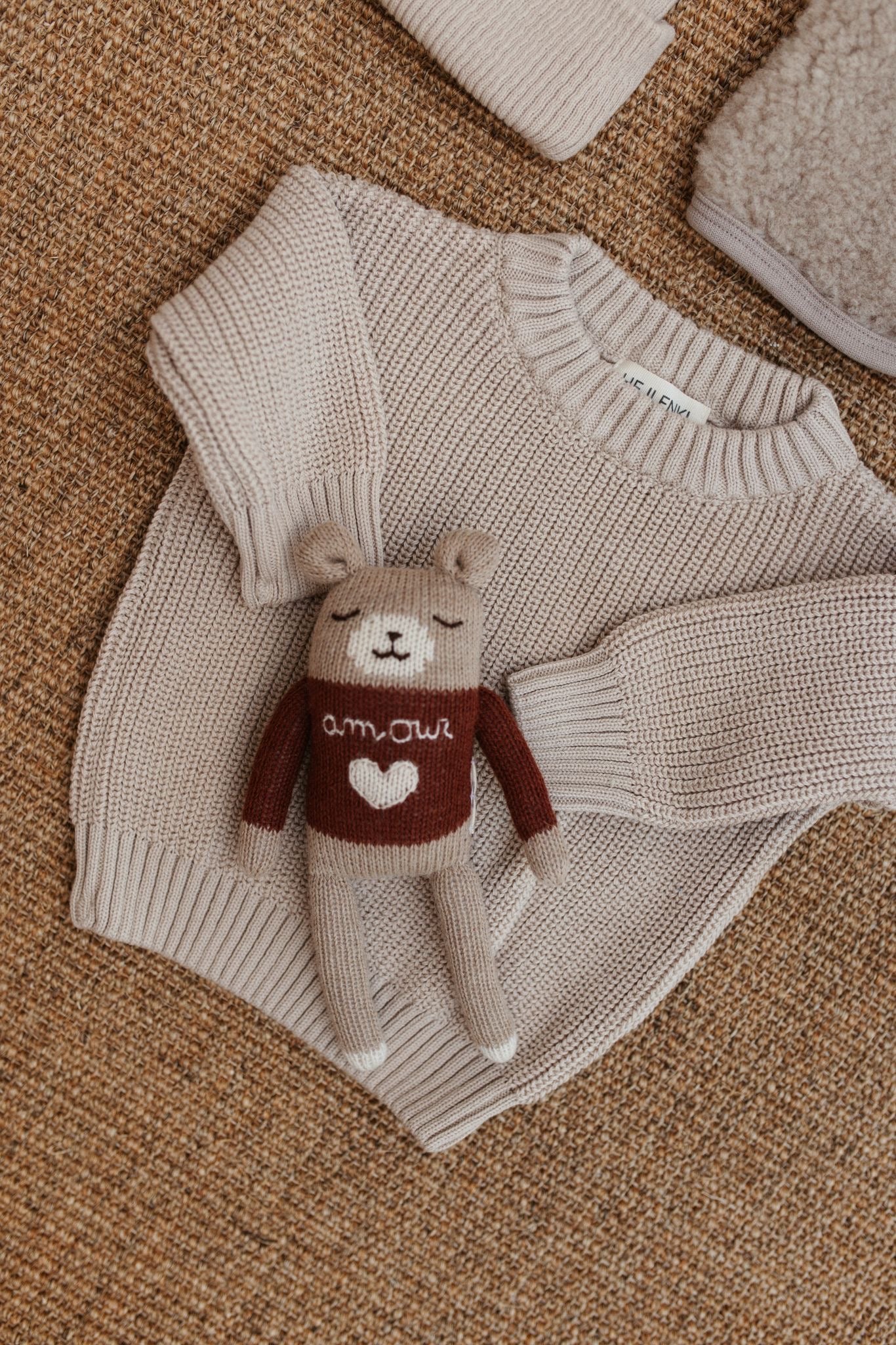 CHUNKY KNIT PULLI WARMBEIGE - Image 3