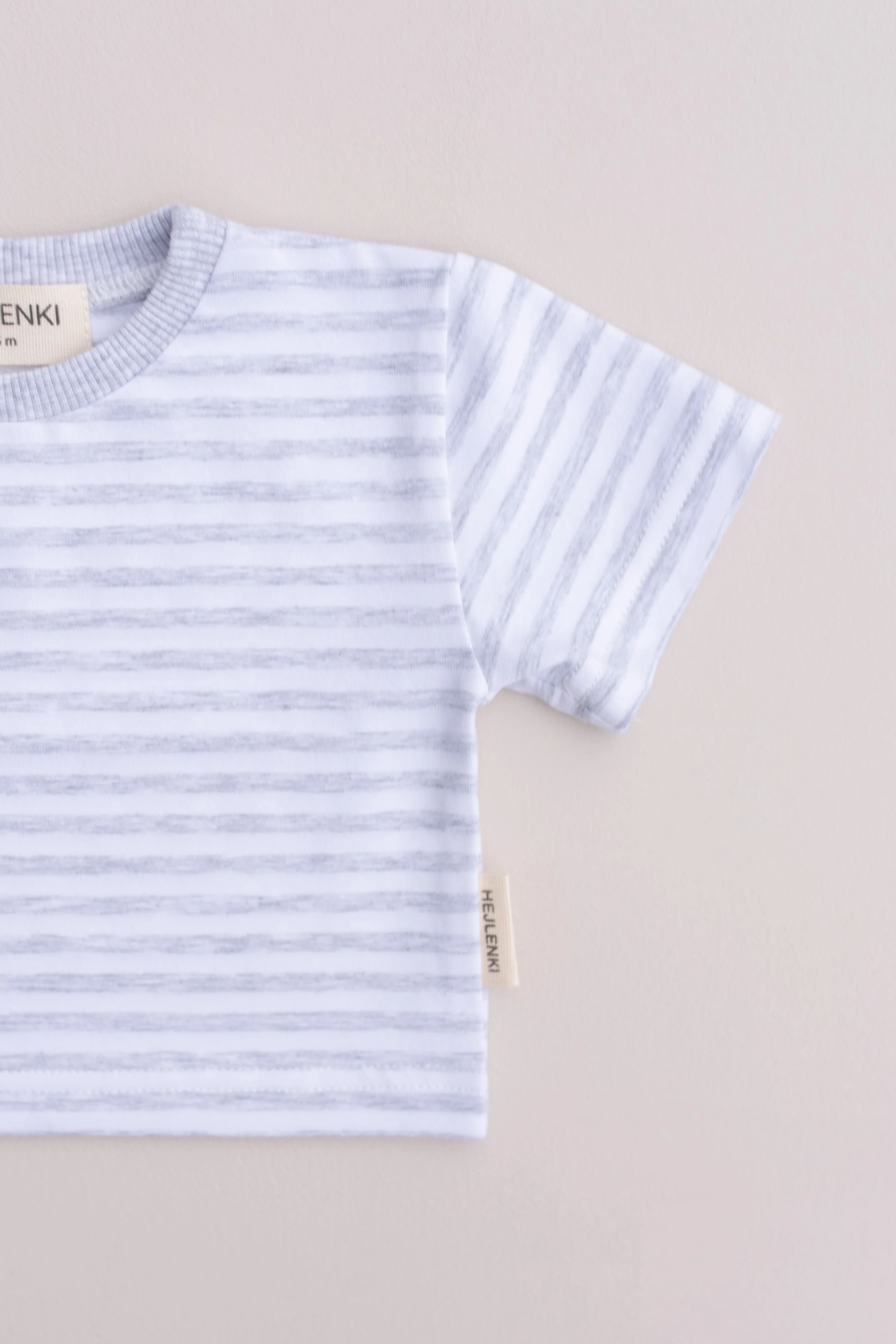 CUTIE OVERSIZE T-SHIRT STRIPED GREY - Image 8