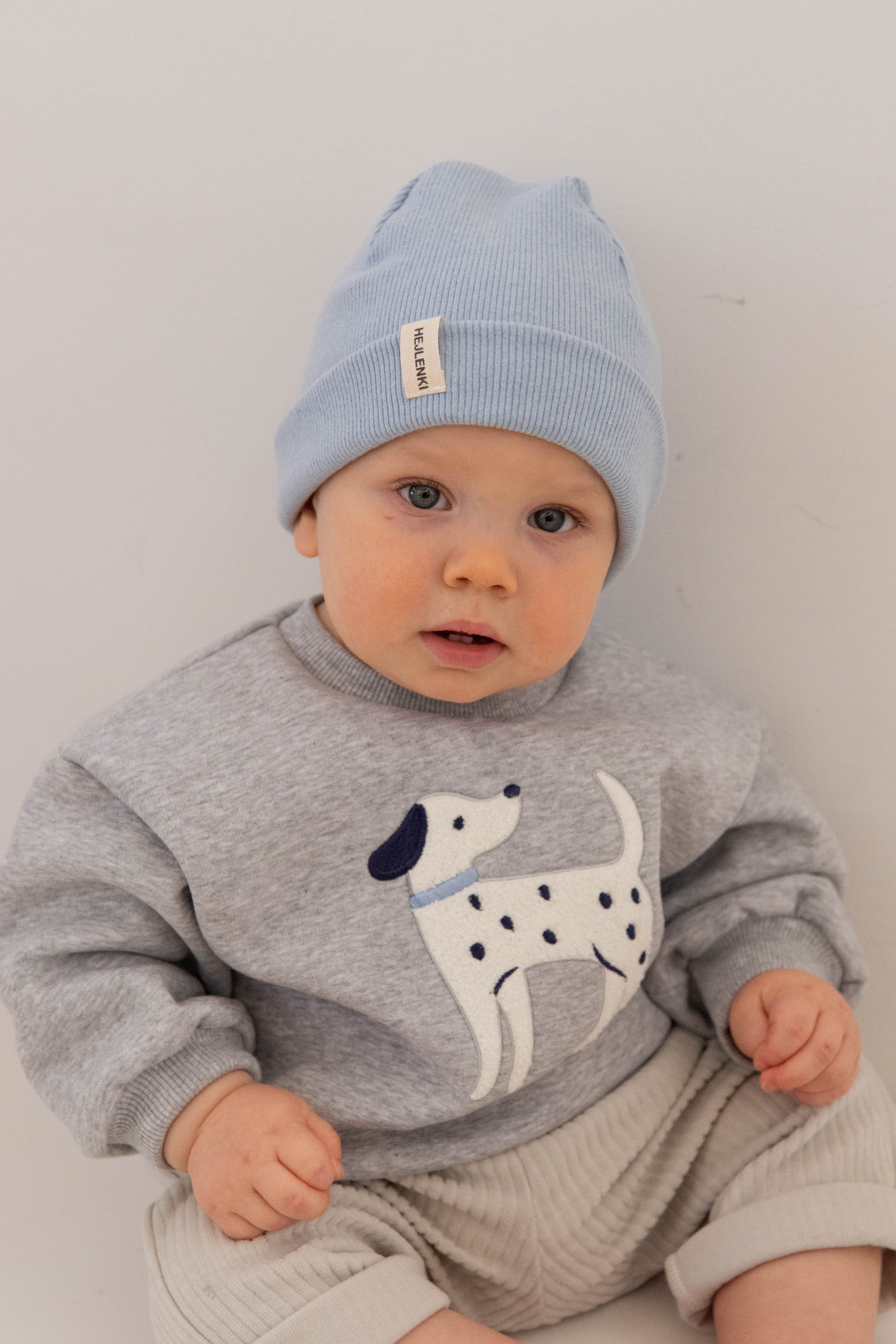 DALMATIAN SWEATER GREY MELANGE - Image 3