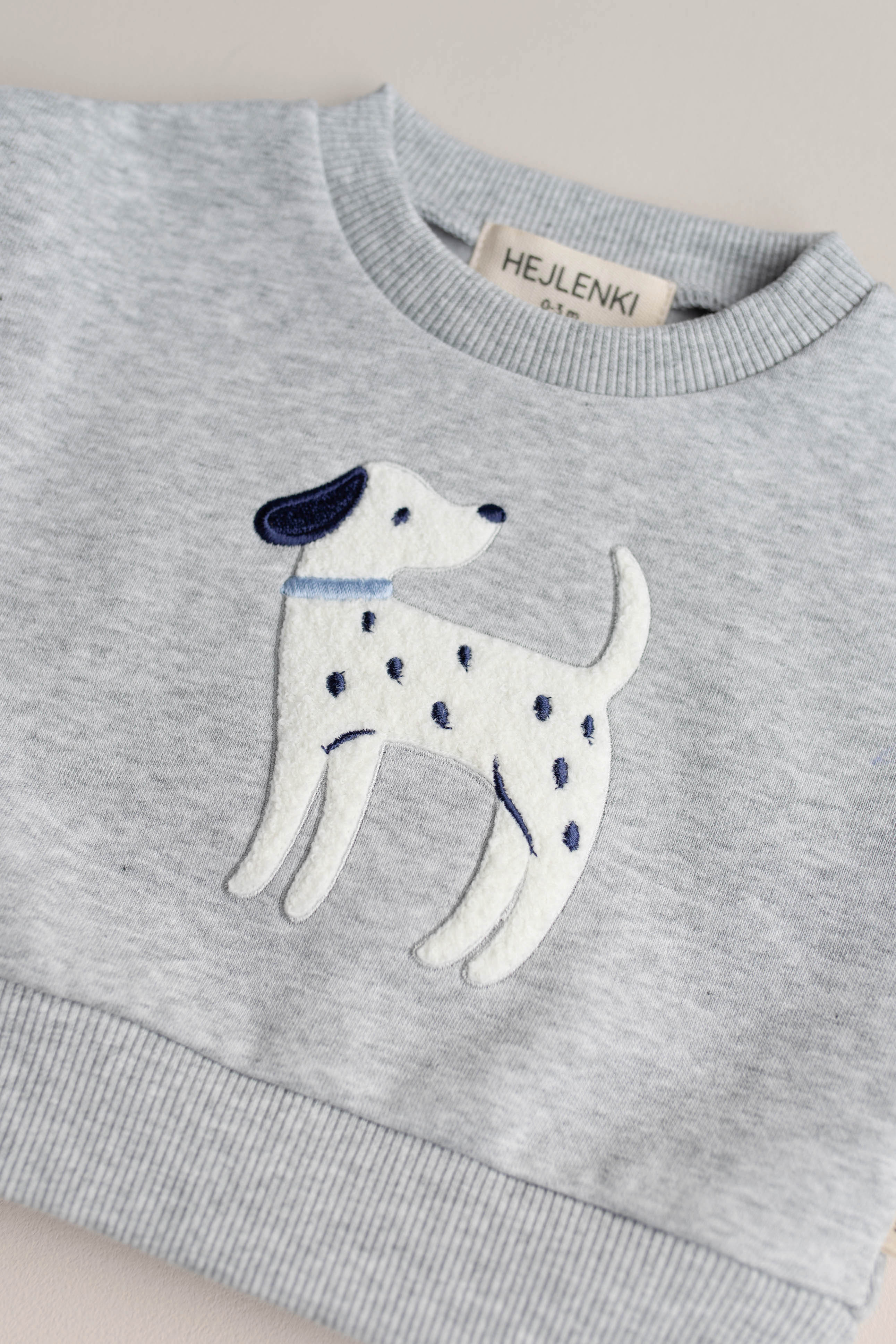 DALMATIAN SWEATER GREY MELANGE - Image 4