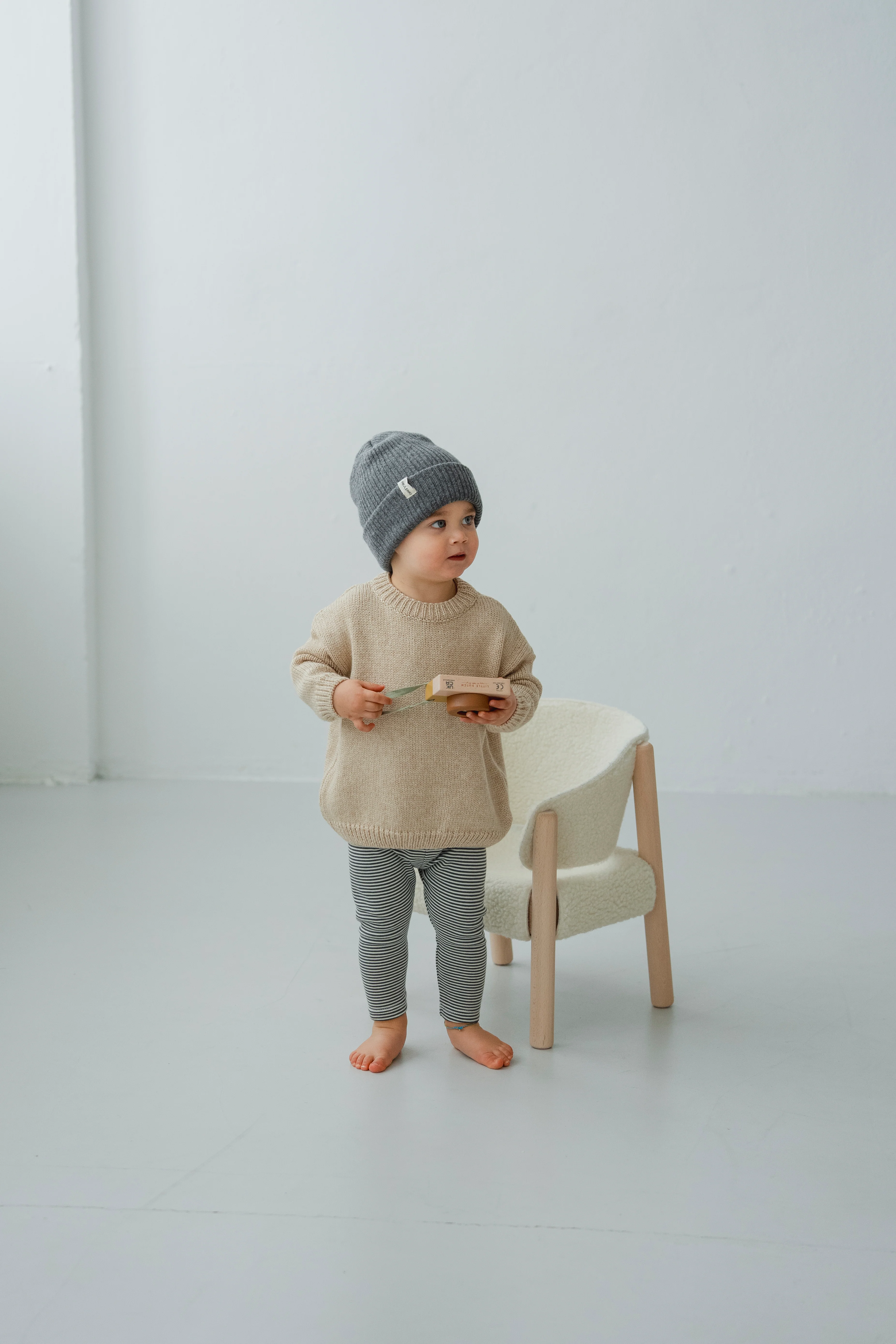 CASHMERE MERINO WOOL KNIT PULLI - Image 3