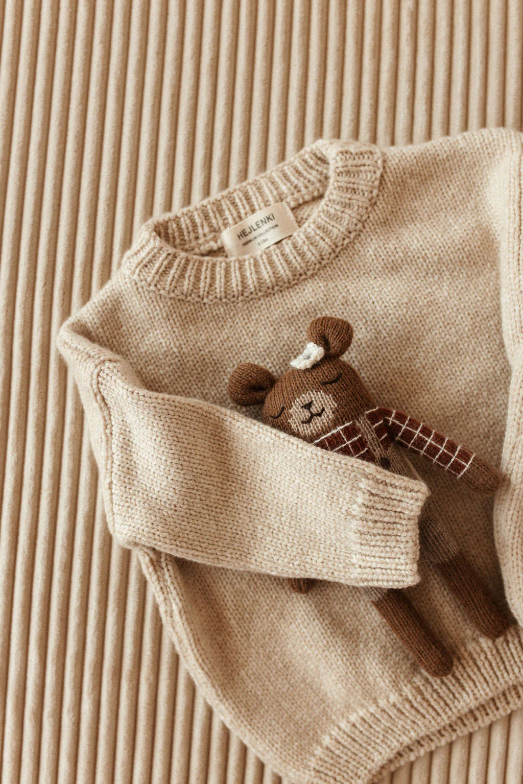 CASHMERE MERINO WOOL KNIT PULLI - Image 4