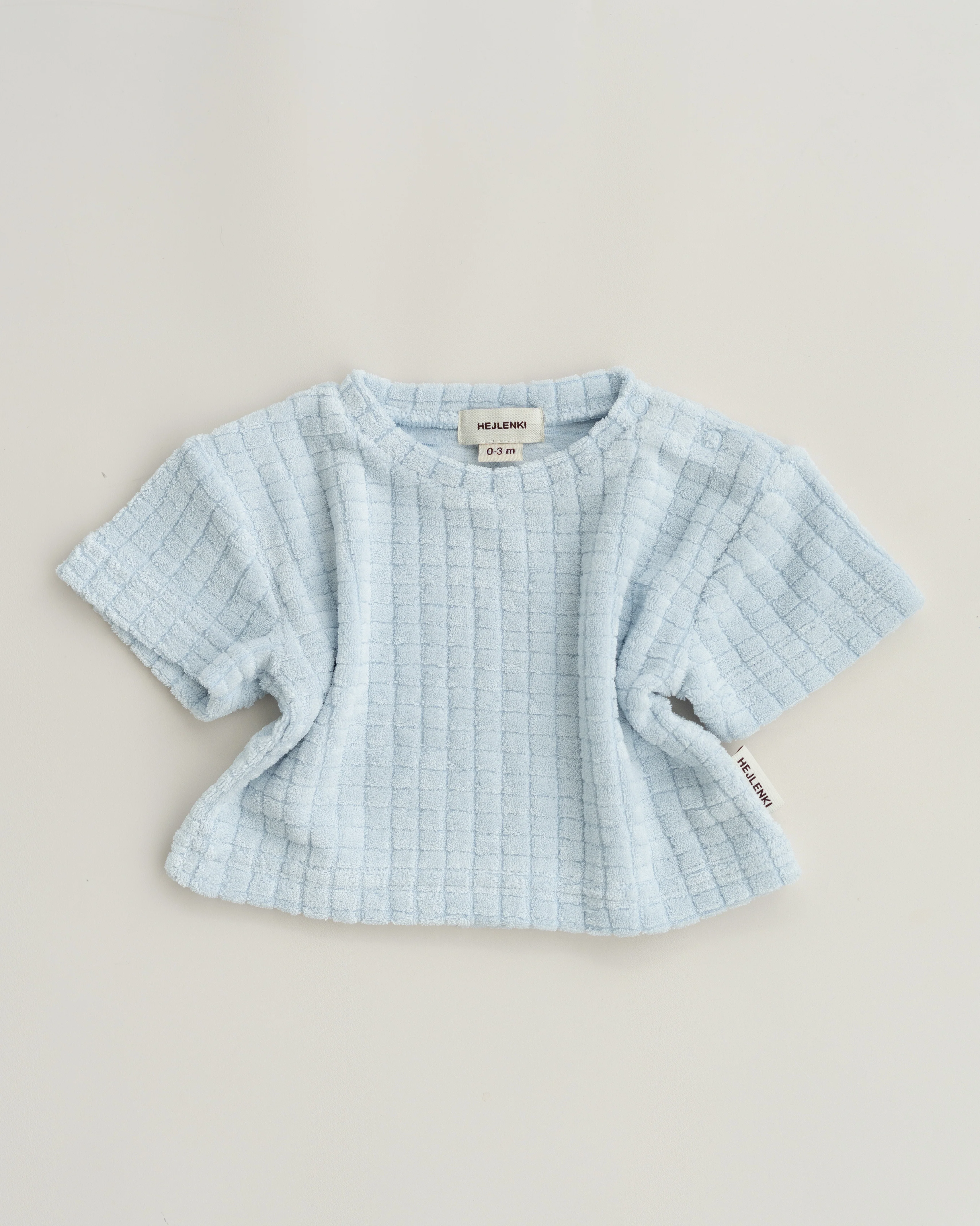 FROTTEE OVERSIZE T-SHIRT SOFT BLUE - Image 3