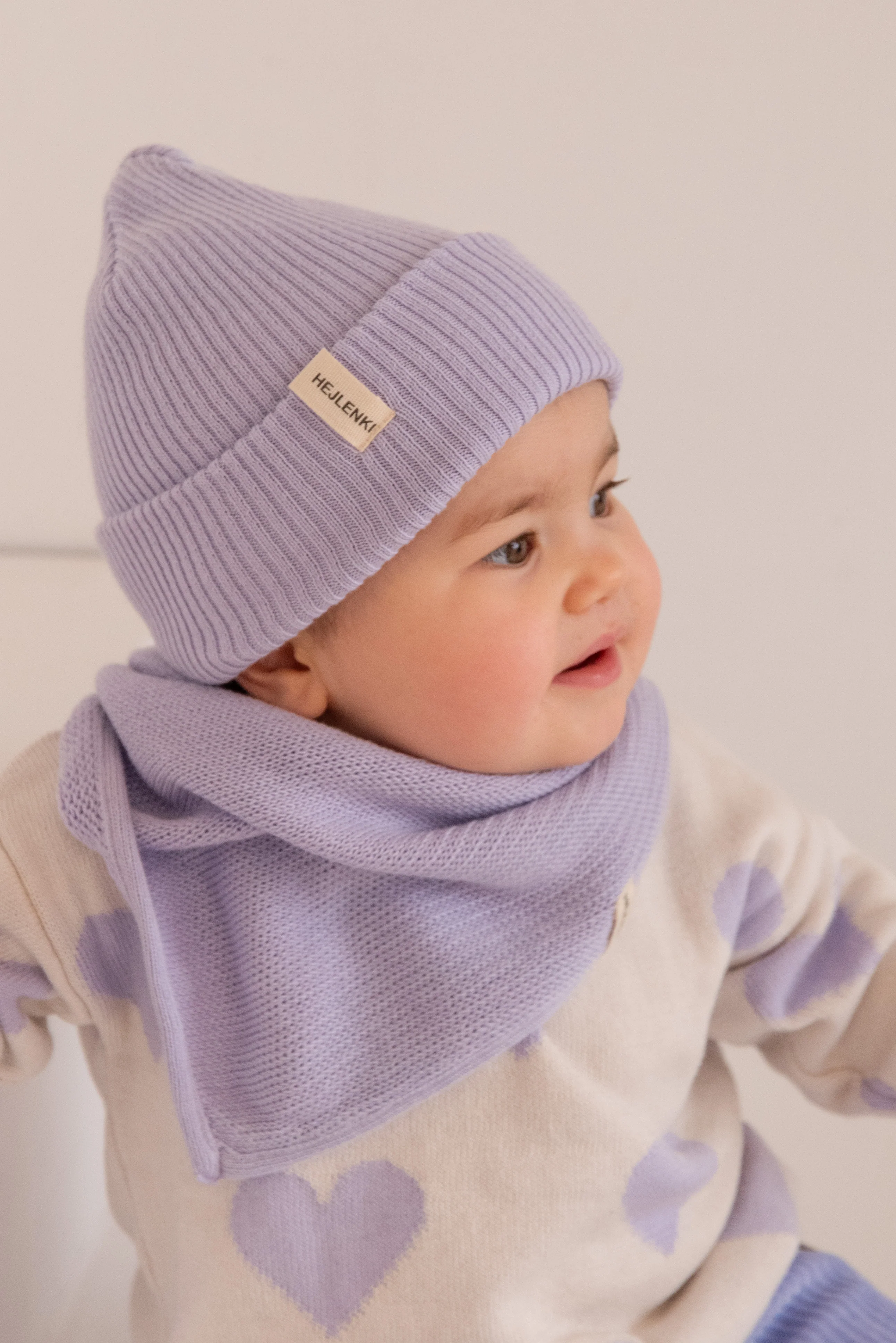 JACQUARD KNIT PULLI HEARTS