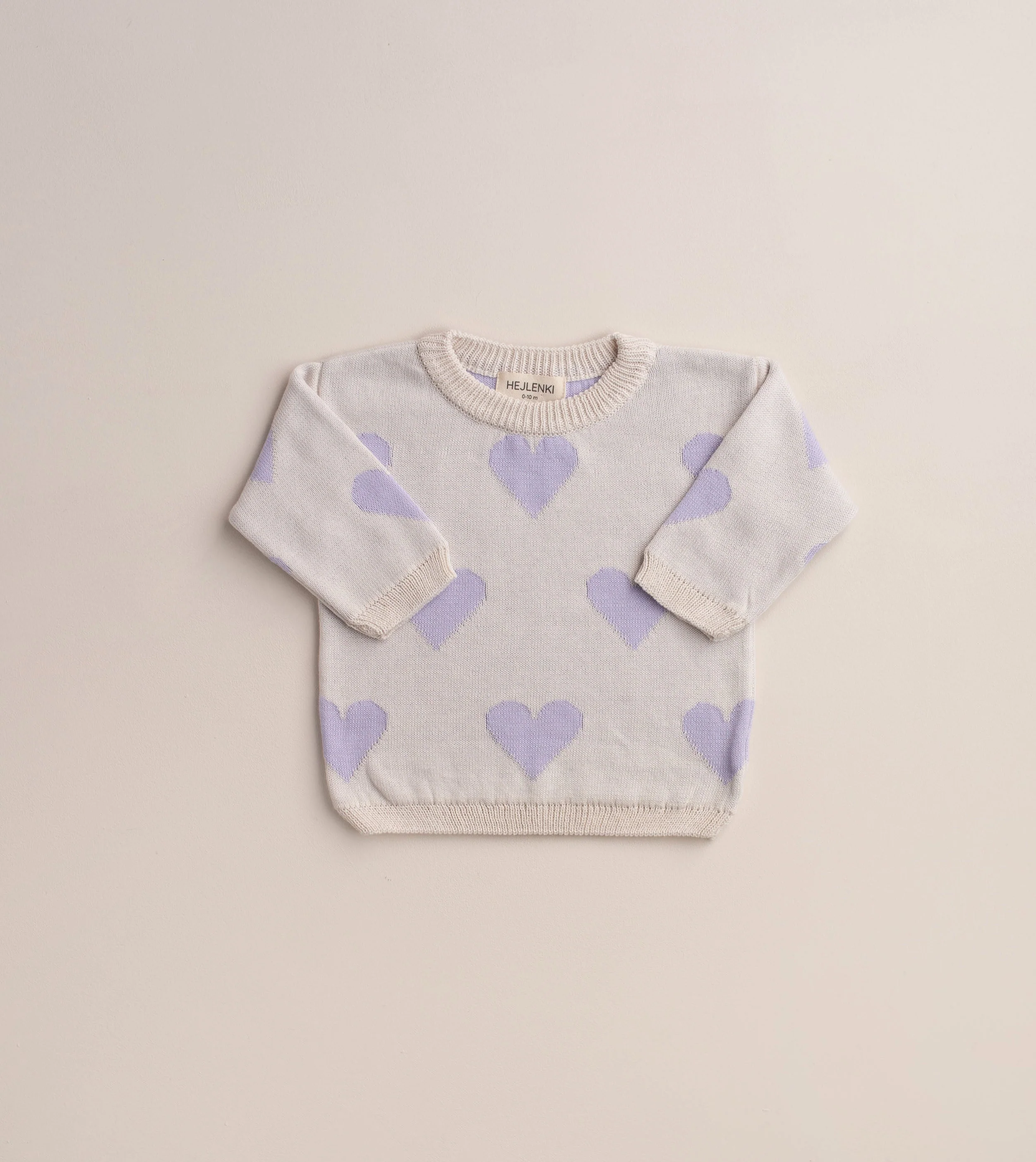 JACQUARD KNIT PULLI HEARTS - Image 2