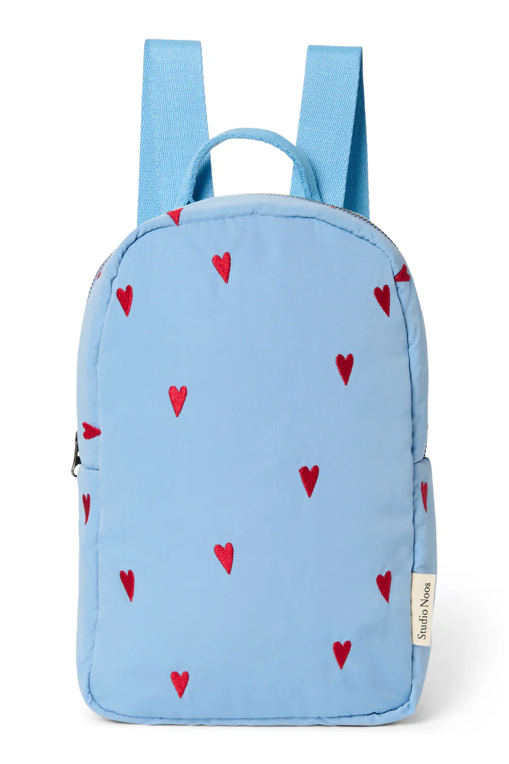 KIDS BACKPACK LIGHT BLUE HEARTS - Image 3