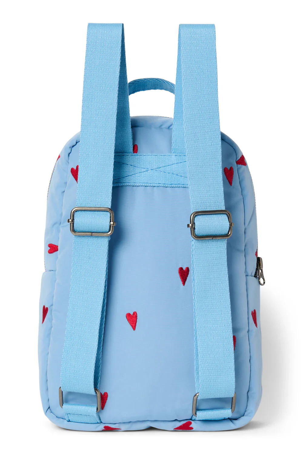 KIDS BACKPACK LIGHT BLUE HEARTS - Image 4