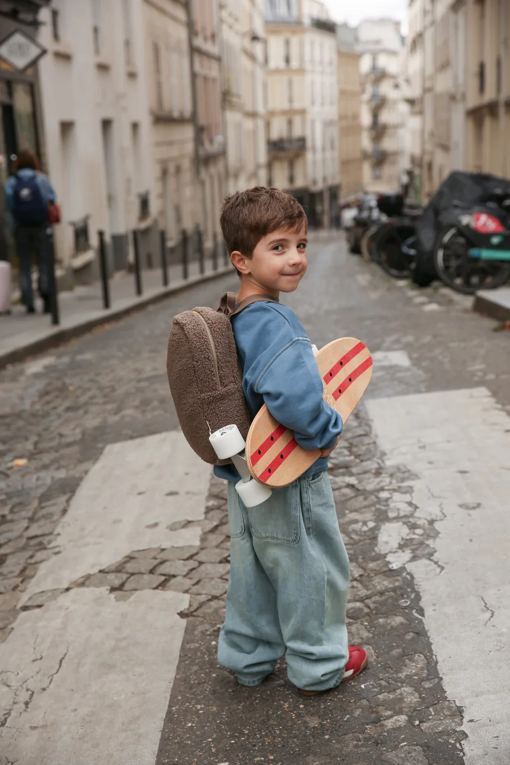 KIDS BACKPACK TEDDY BROWN - Image 3