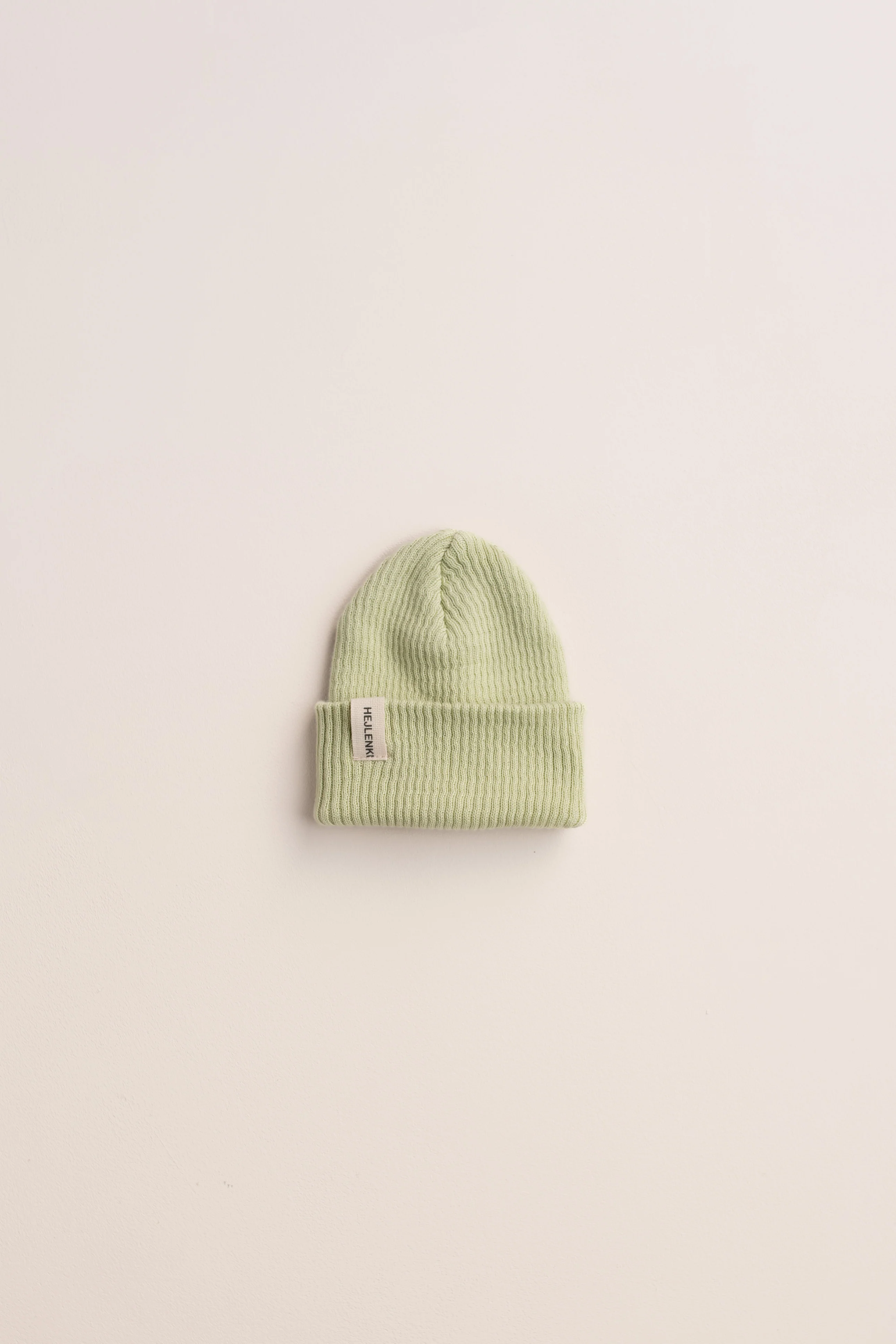KNIT BEANIE MATCHA MILK