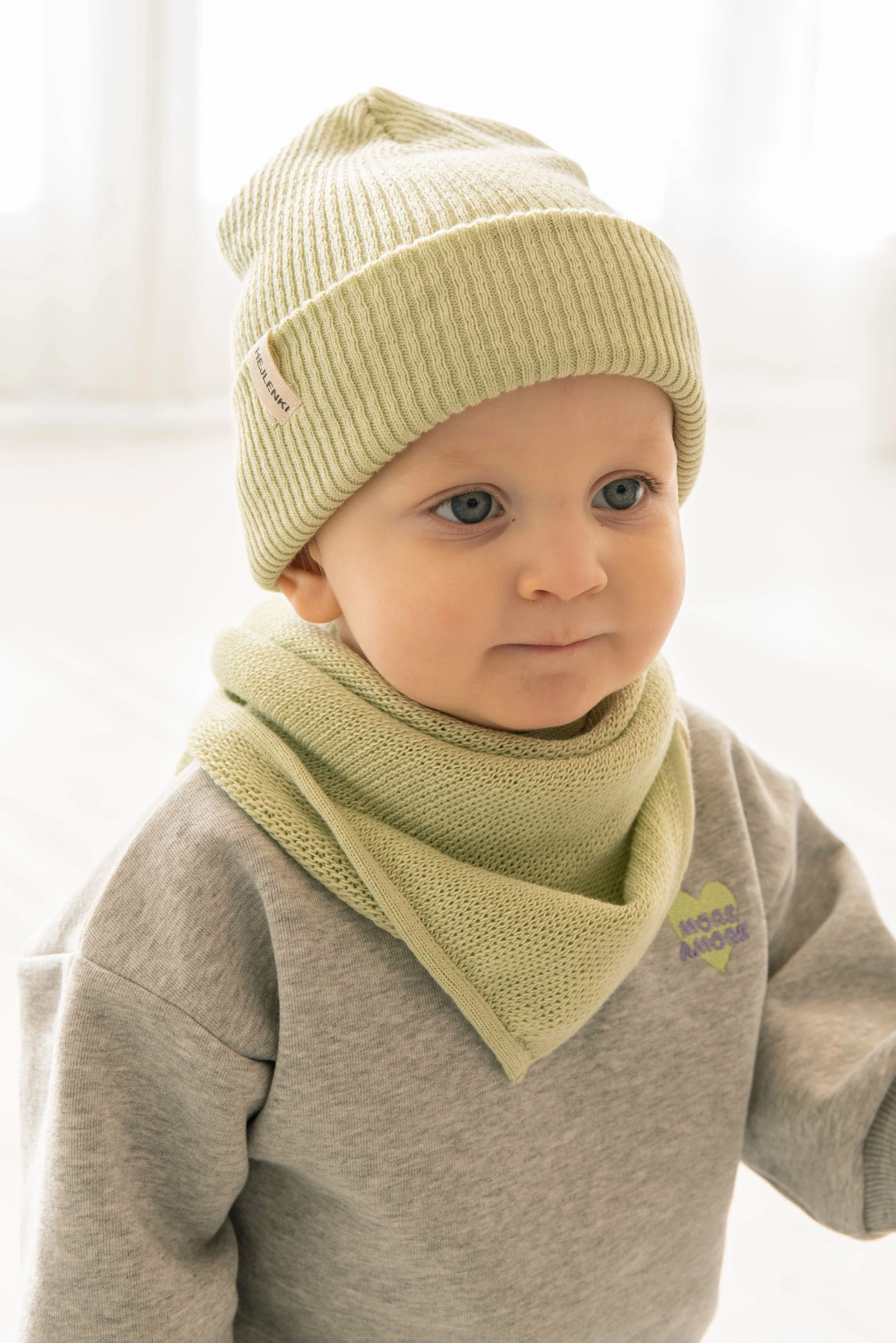 KNIT BEANIE MATCHA MILK - Image 4