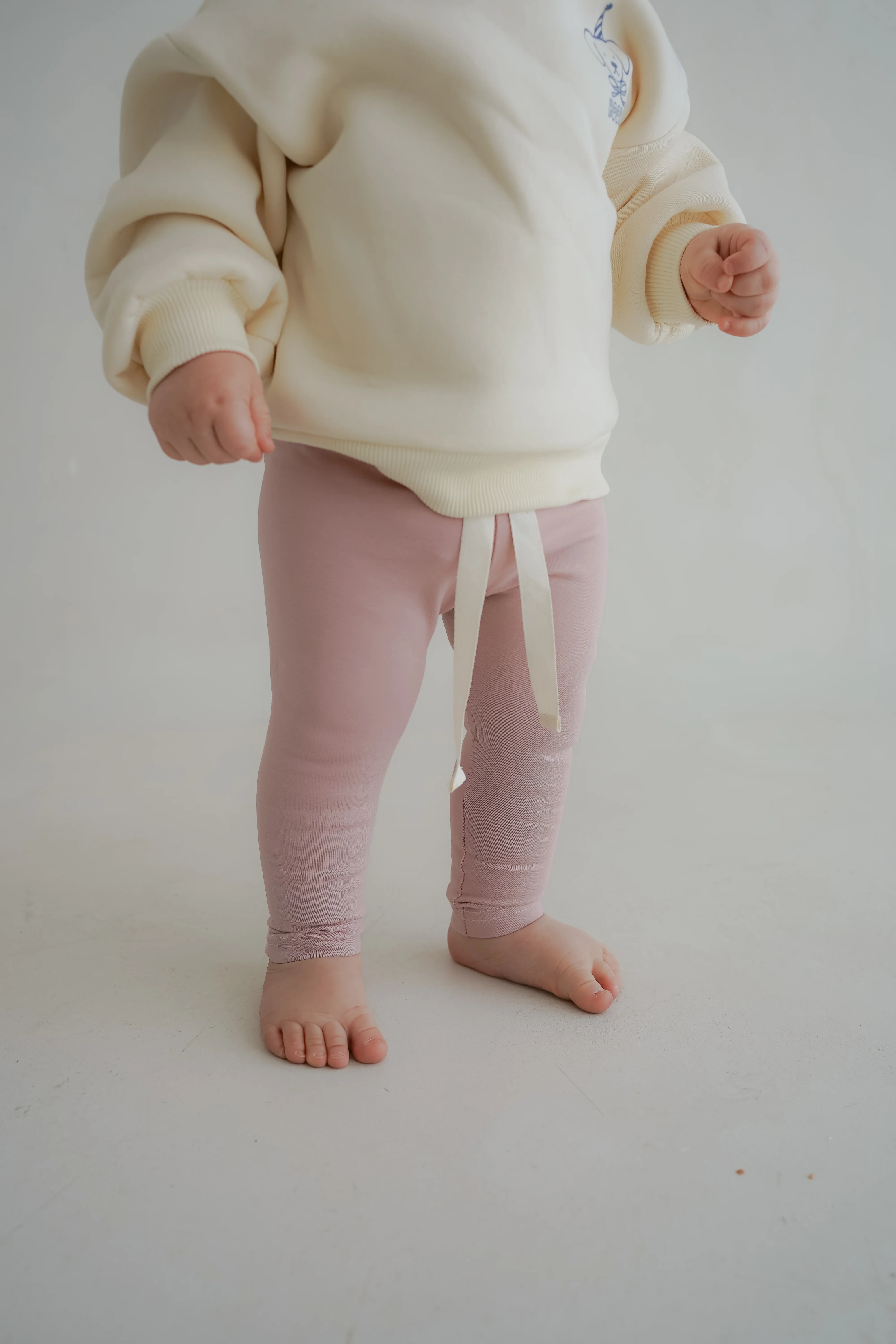 LIGHTWEIGHT COTTON LEGGINGS MELLOW - Image 2