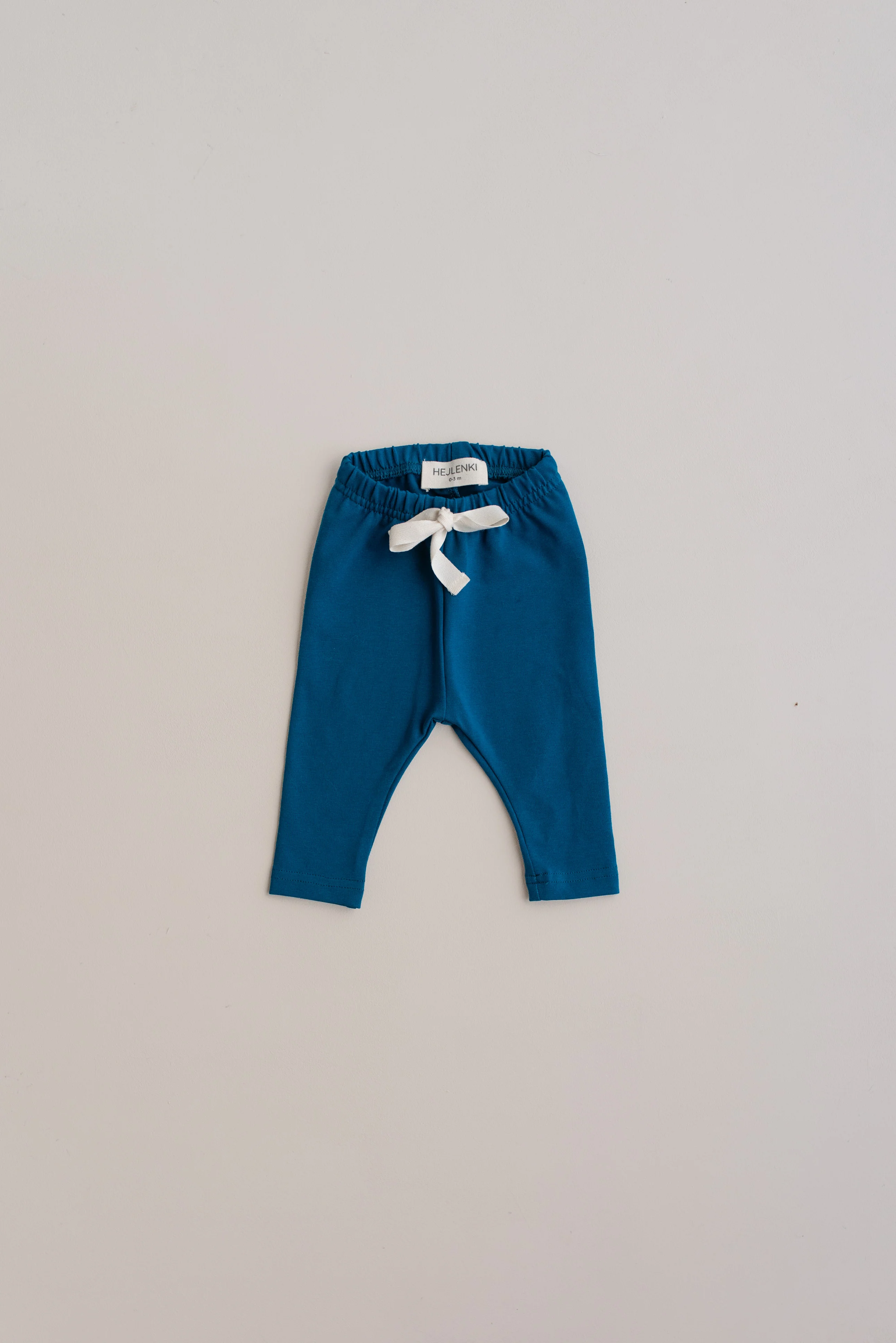 LIGHTWEIGHT COTTON LEGGINGS TEAL - Image 3
