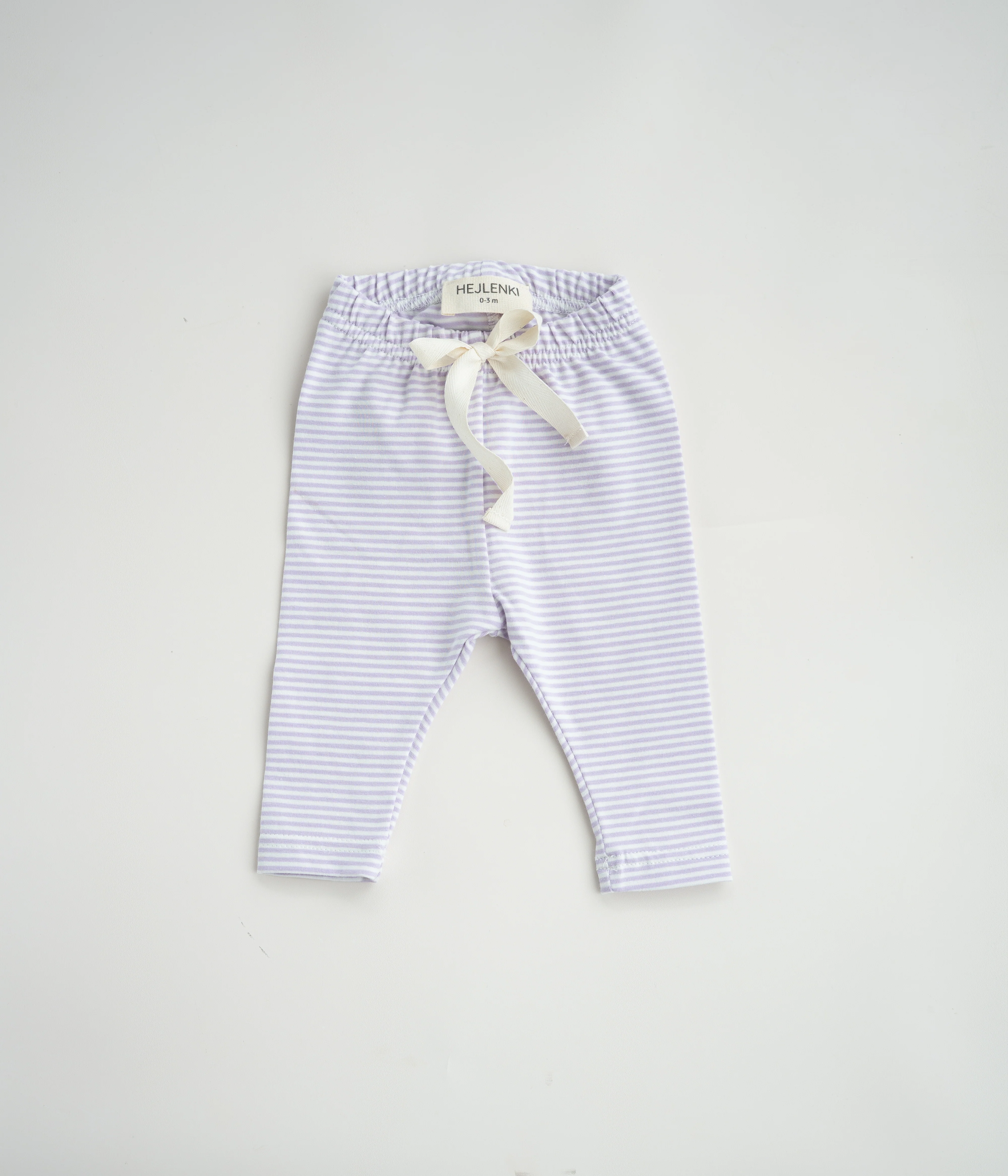 TINY STRIPED LEGGINGS LAVENDER - Image 2