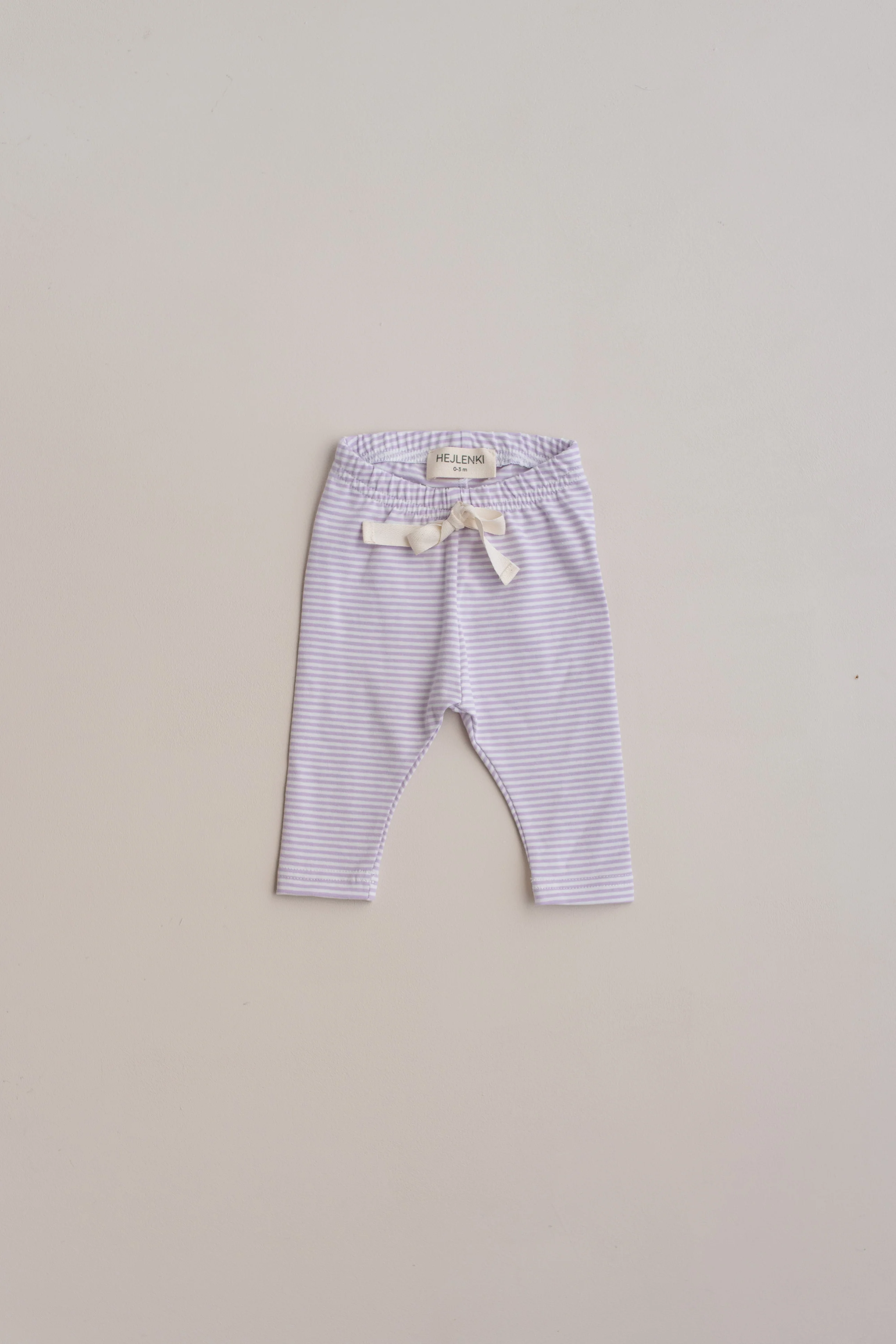 TINY STRIPED LEGGINGS LAVENDER - Image 3