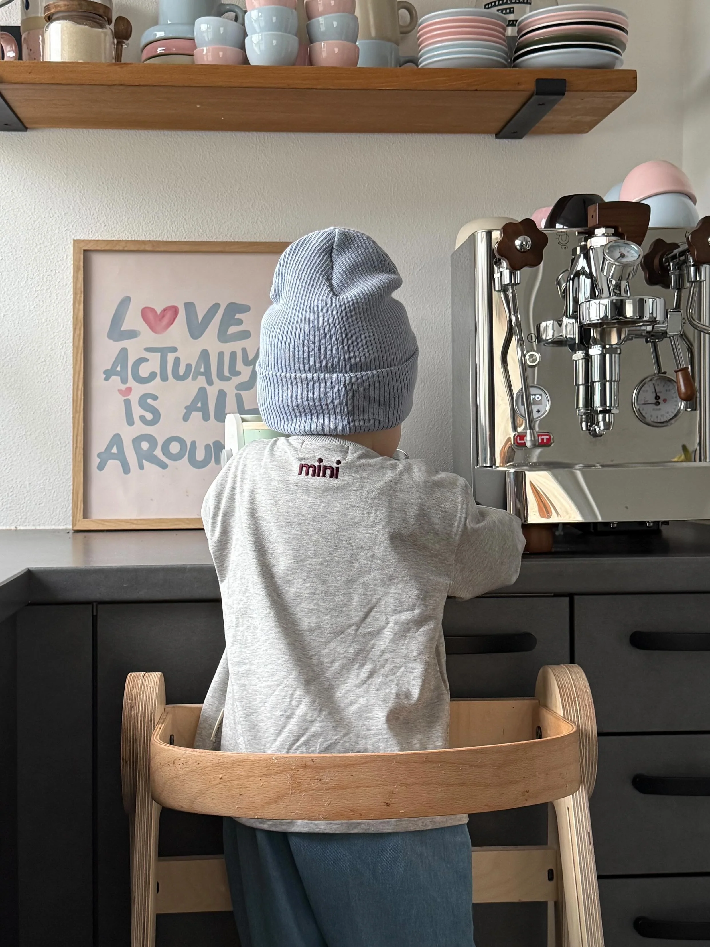 LONGSLEEVE MINI GREY MELANGE - Image 2