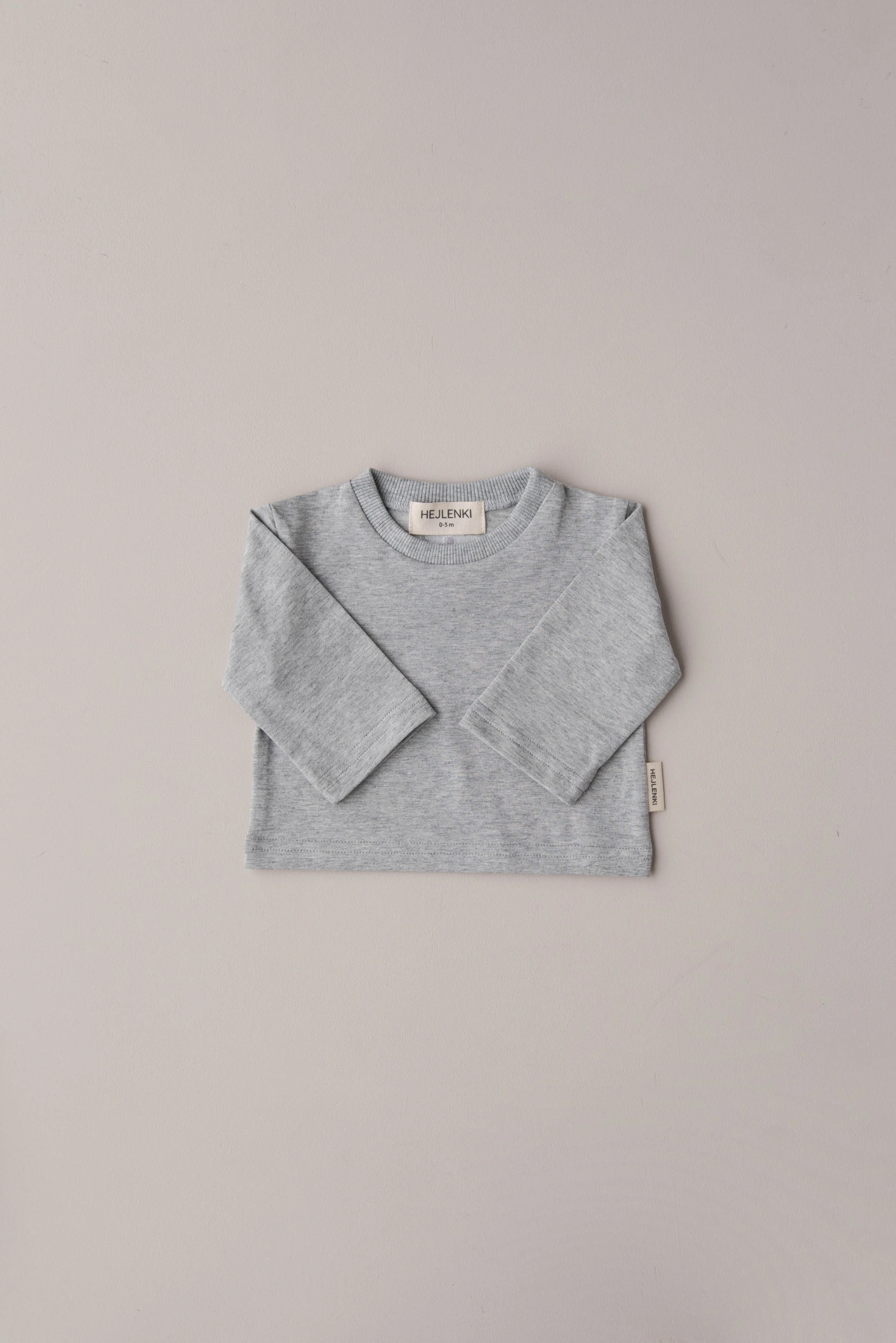 LONGSLEEVE MINI GREY MELANGE - Image 4