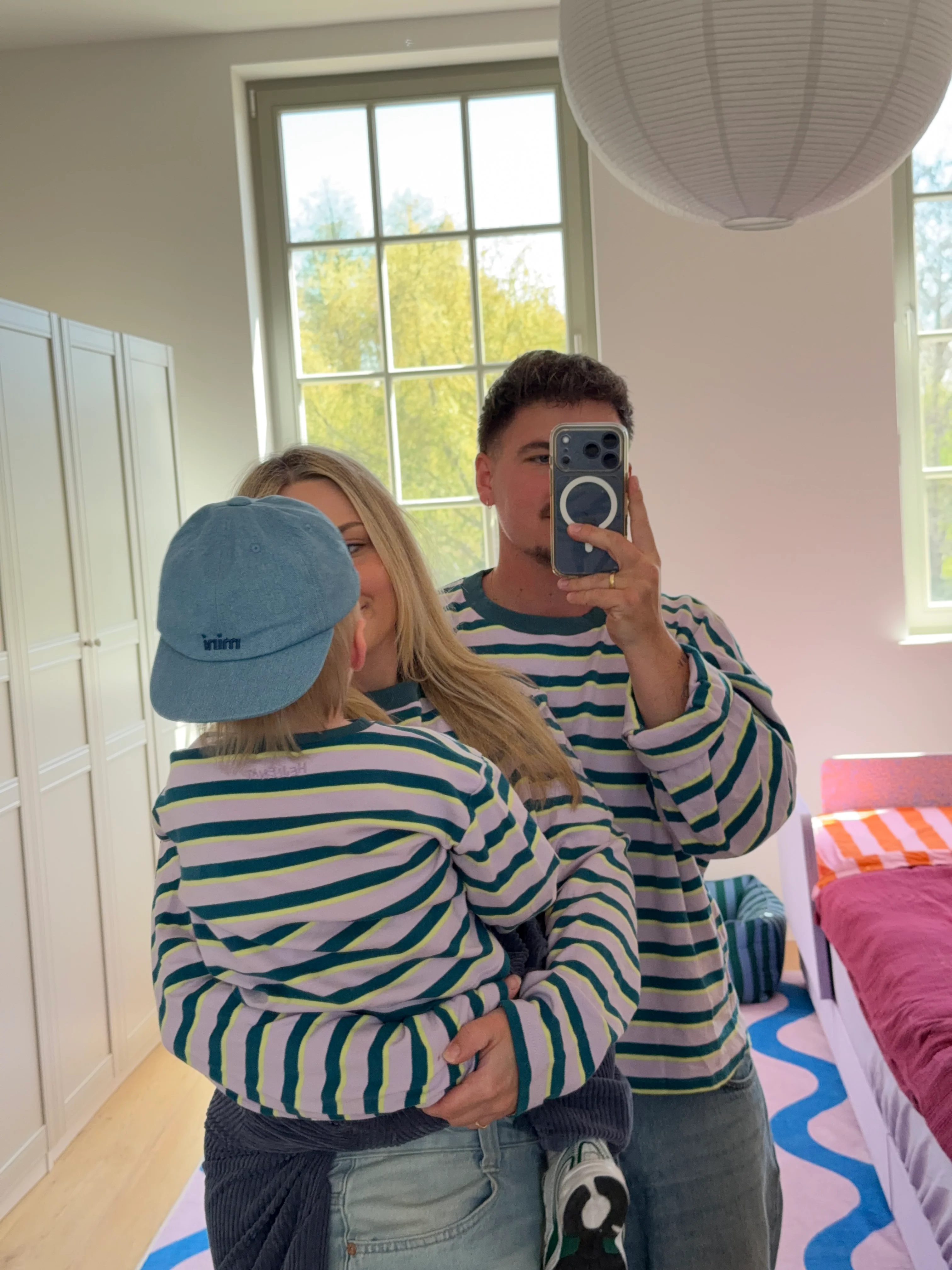 MEN OVERSIZE LONGSLEEVE BERRY STRIPED - Image 2