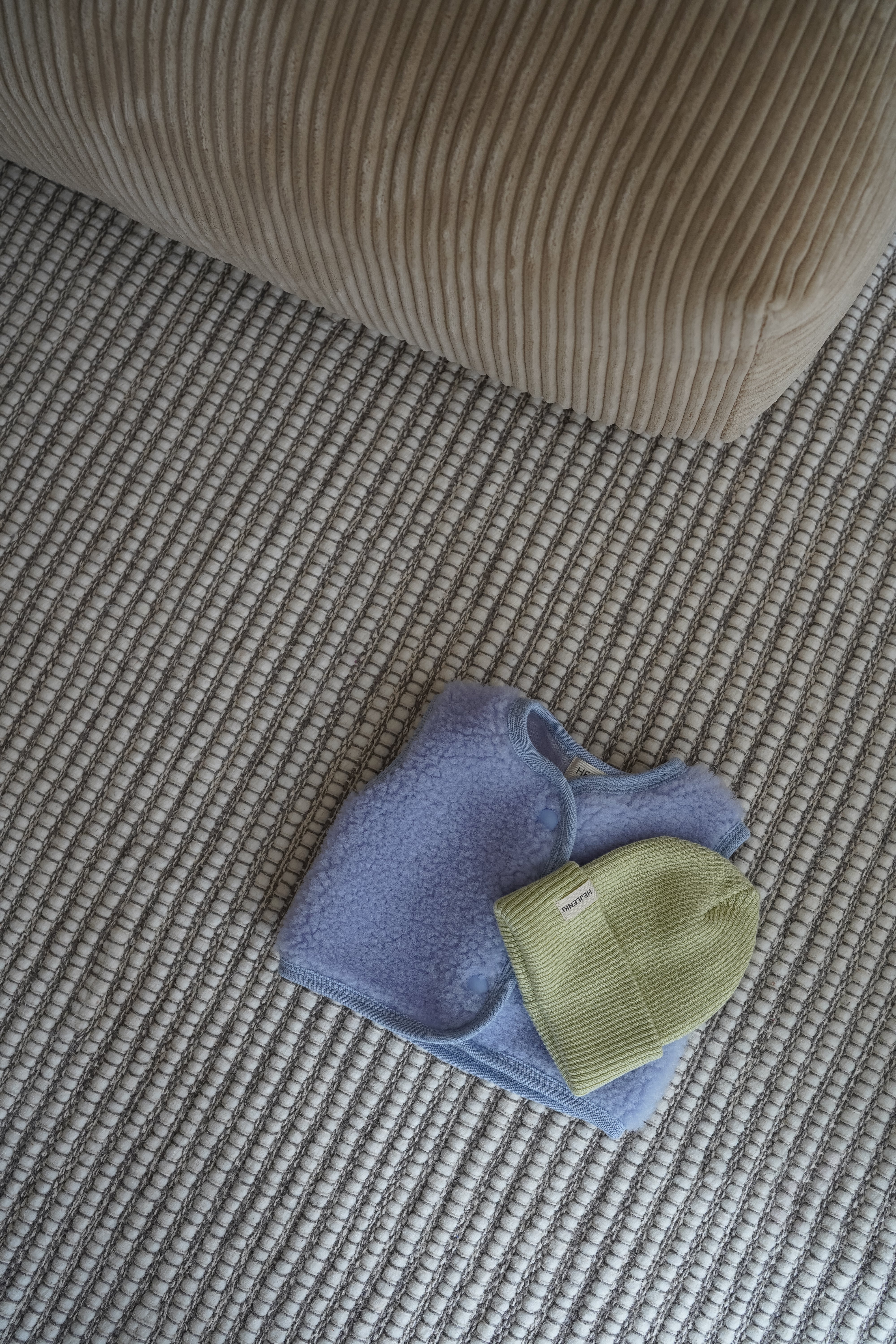 MERINO TEDDY VEST GLAZE - Image 5