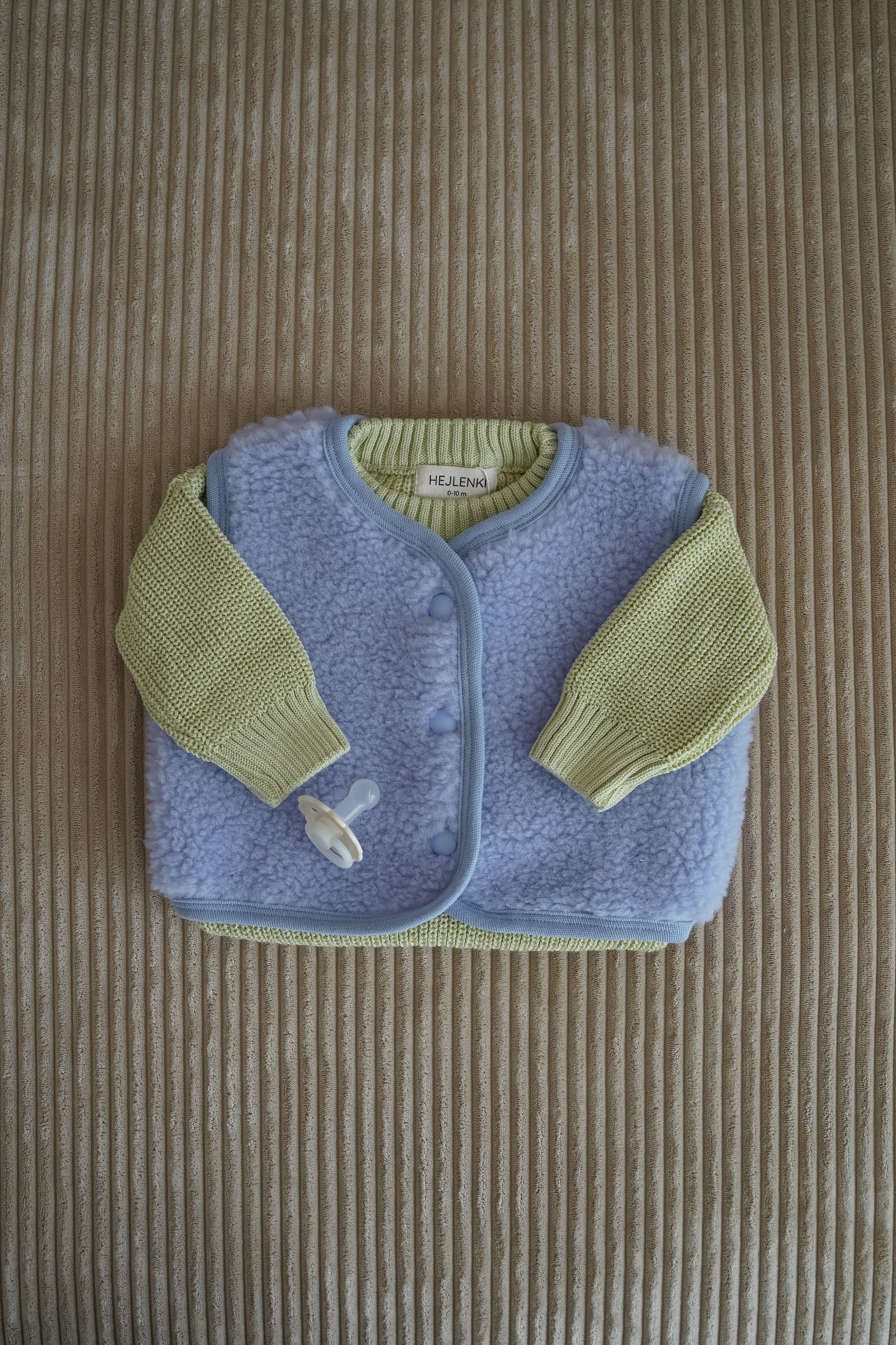 MERINO TEDDY VEST GLAZE - Image 6