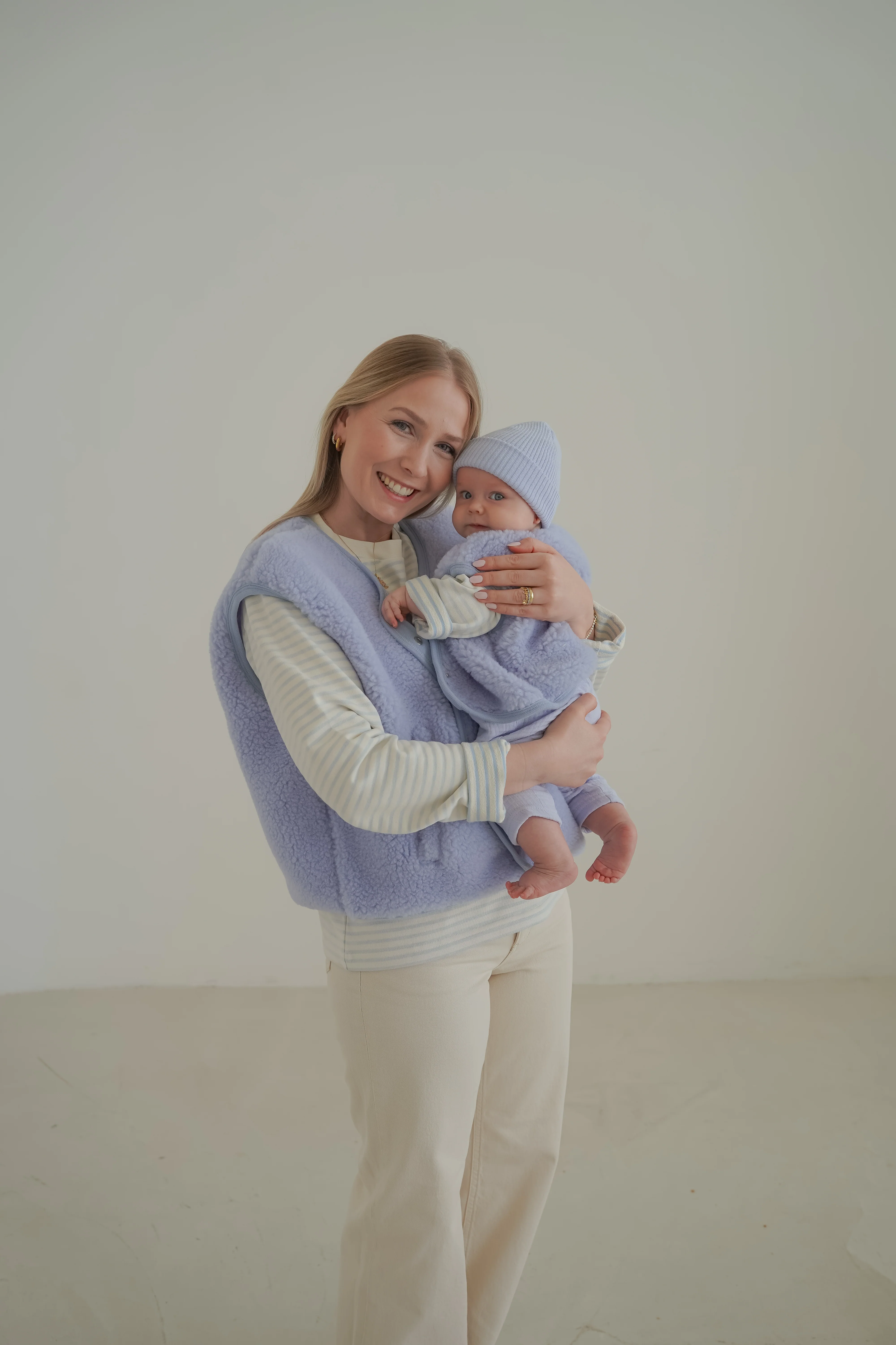 MERINO TEDDY VEST WOMEN GLAZE - Image 10