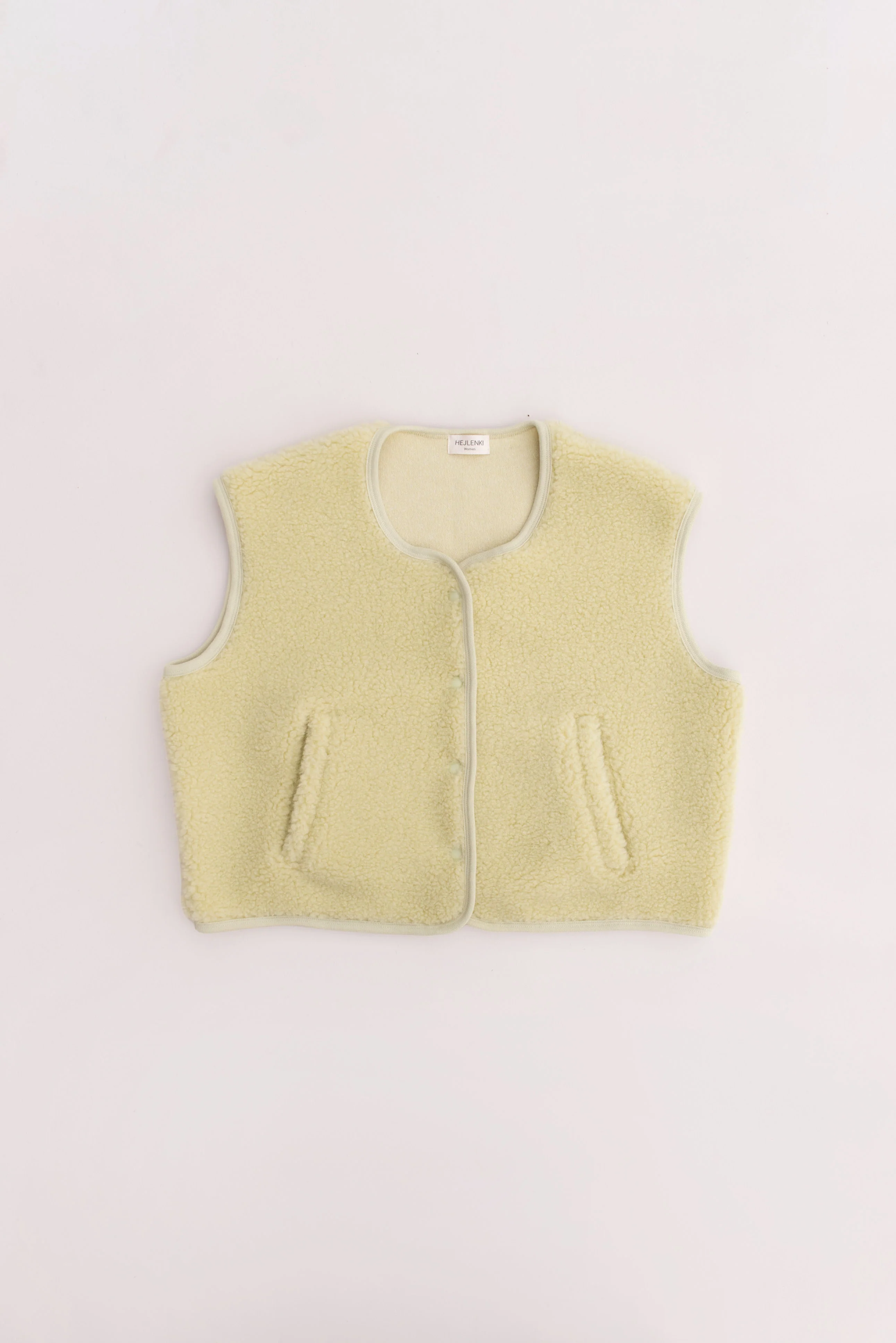 MERINO TEDDY VEST WOMEN GLIM - Image 7