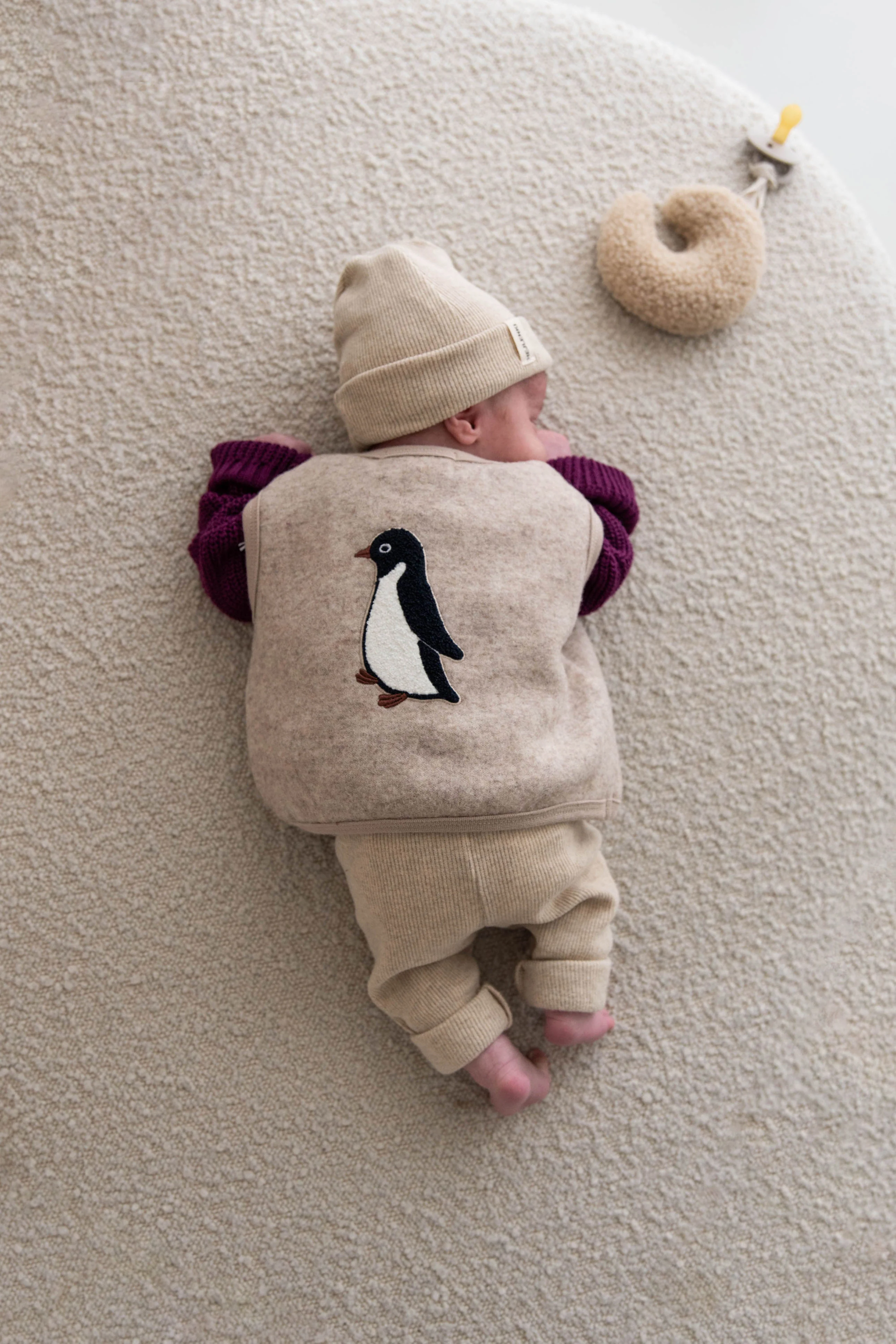 MERINO WOOL VEST PENGUIN - Image 5