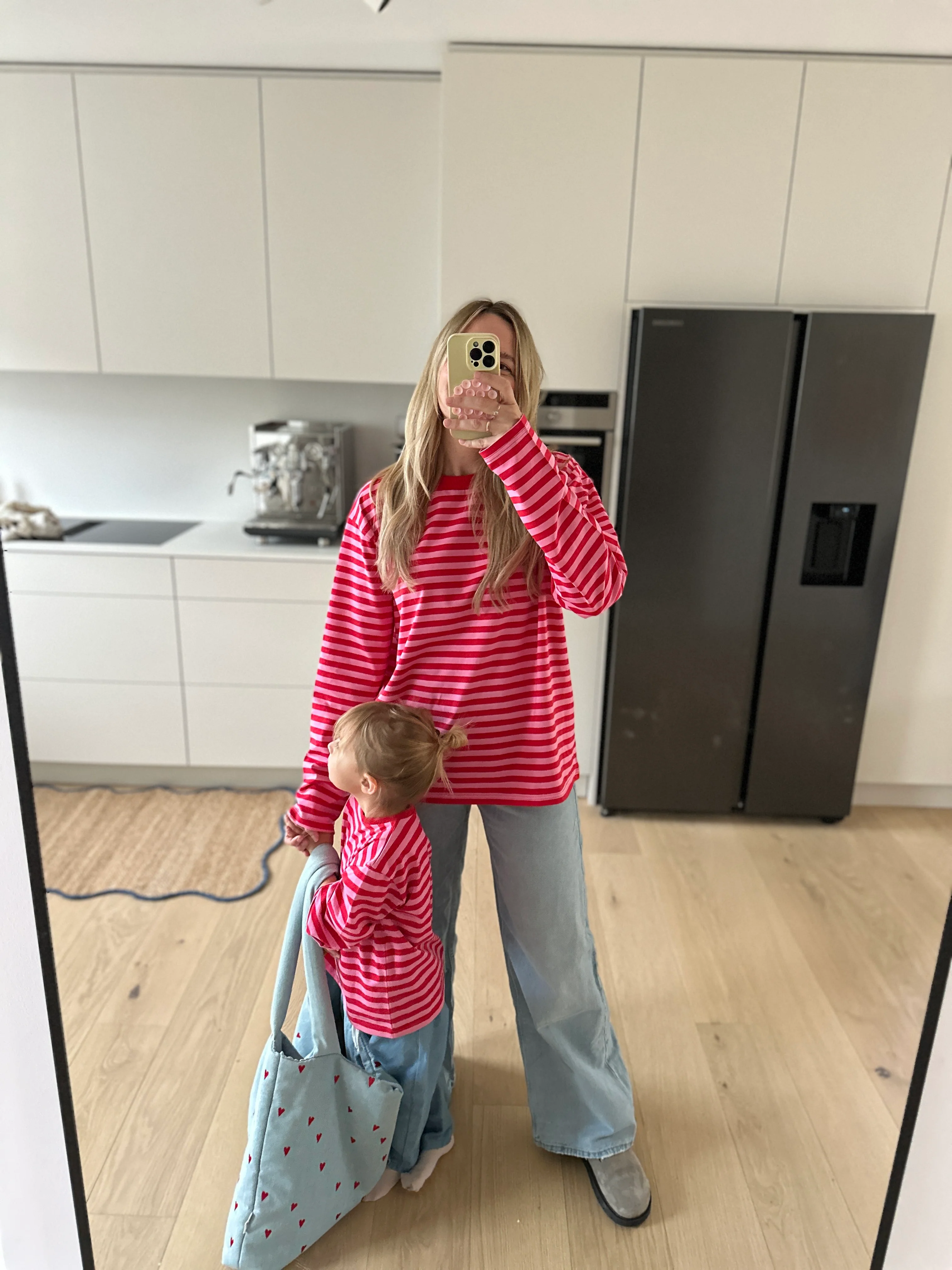WOMEN LONGSLEEVE STRIPED VALENTINE