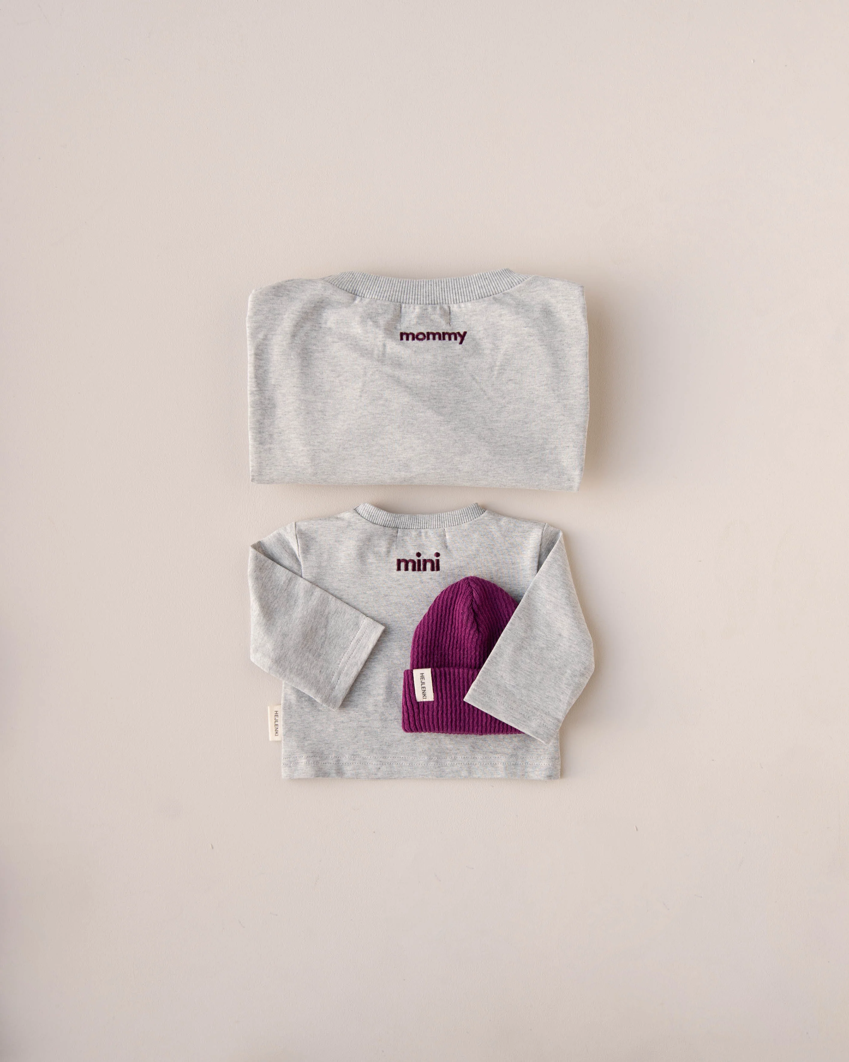 MOMMY LONGSLEEVE GREY MELANGE - Image 3