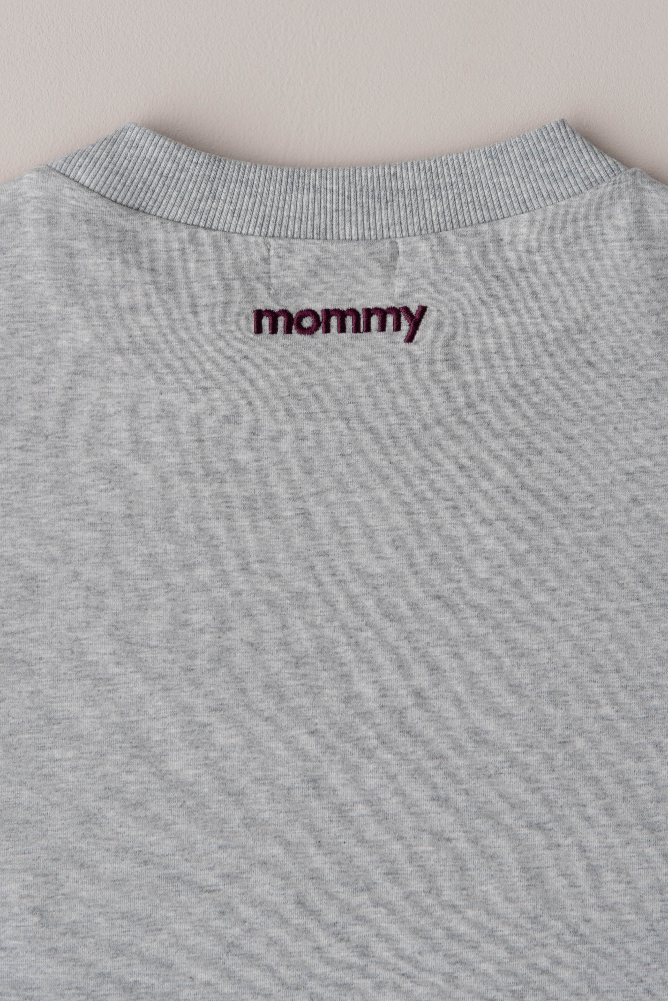MOMMY LONGSLEEVE GREY MELANGE - Image 4