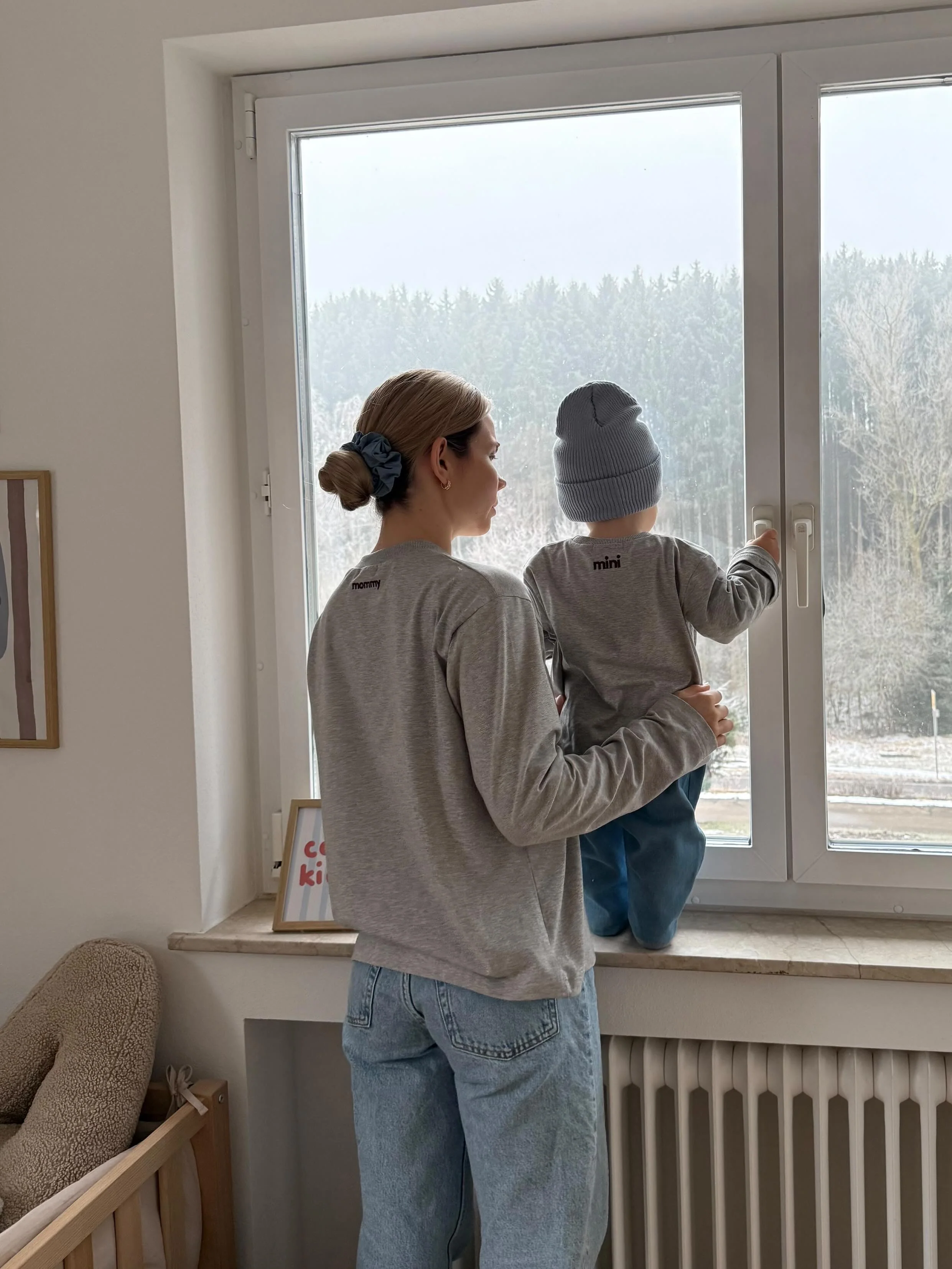 MOMMY LONGSLEEVE GREY MELANGE - Image 6