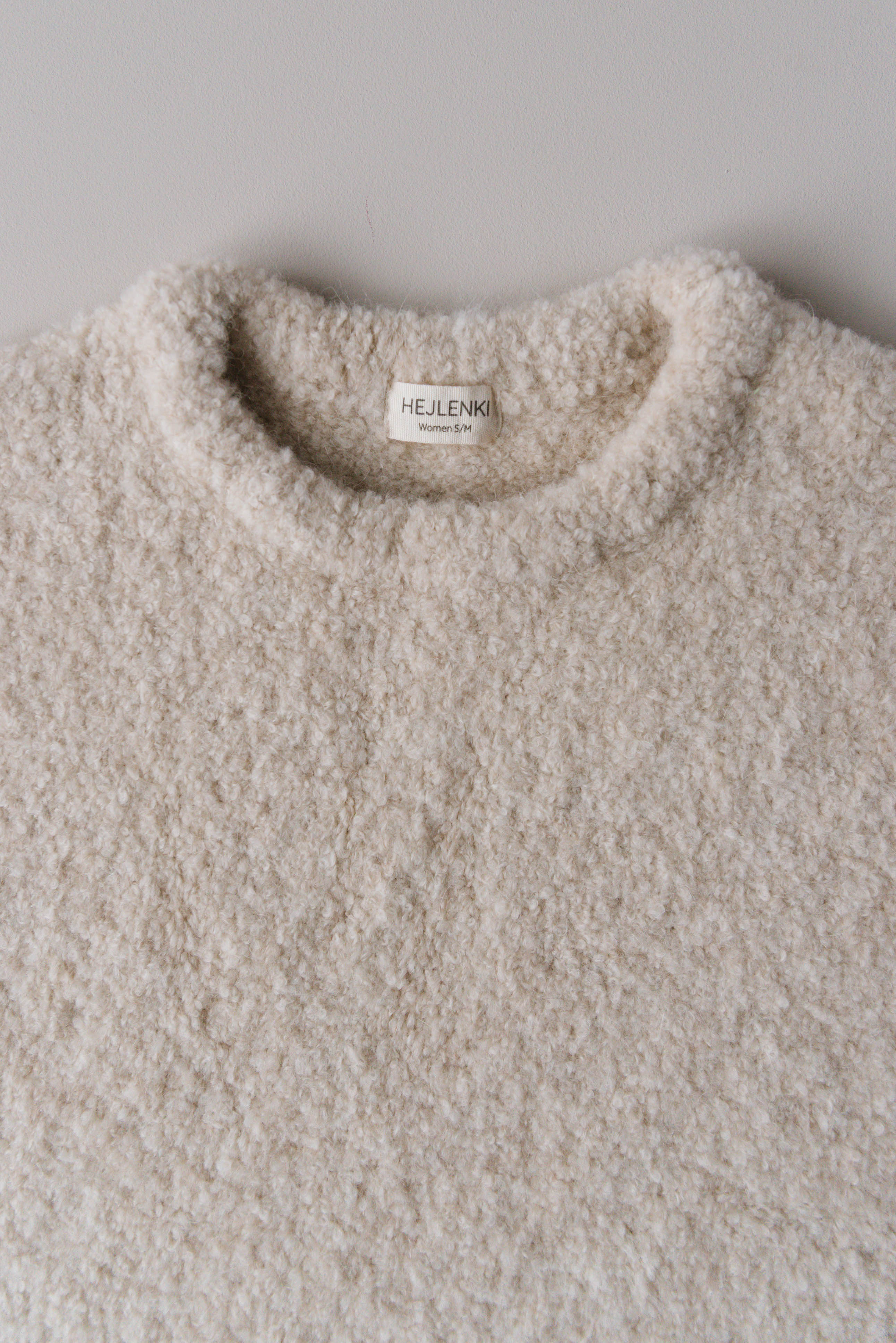 WOMEN MERINOWOOL ALPACA BLEND TEDDY PULLI - Image 8