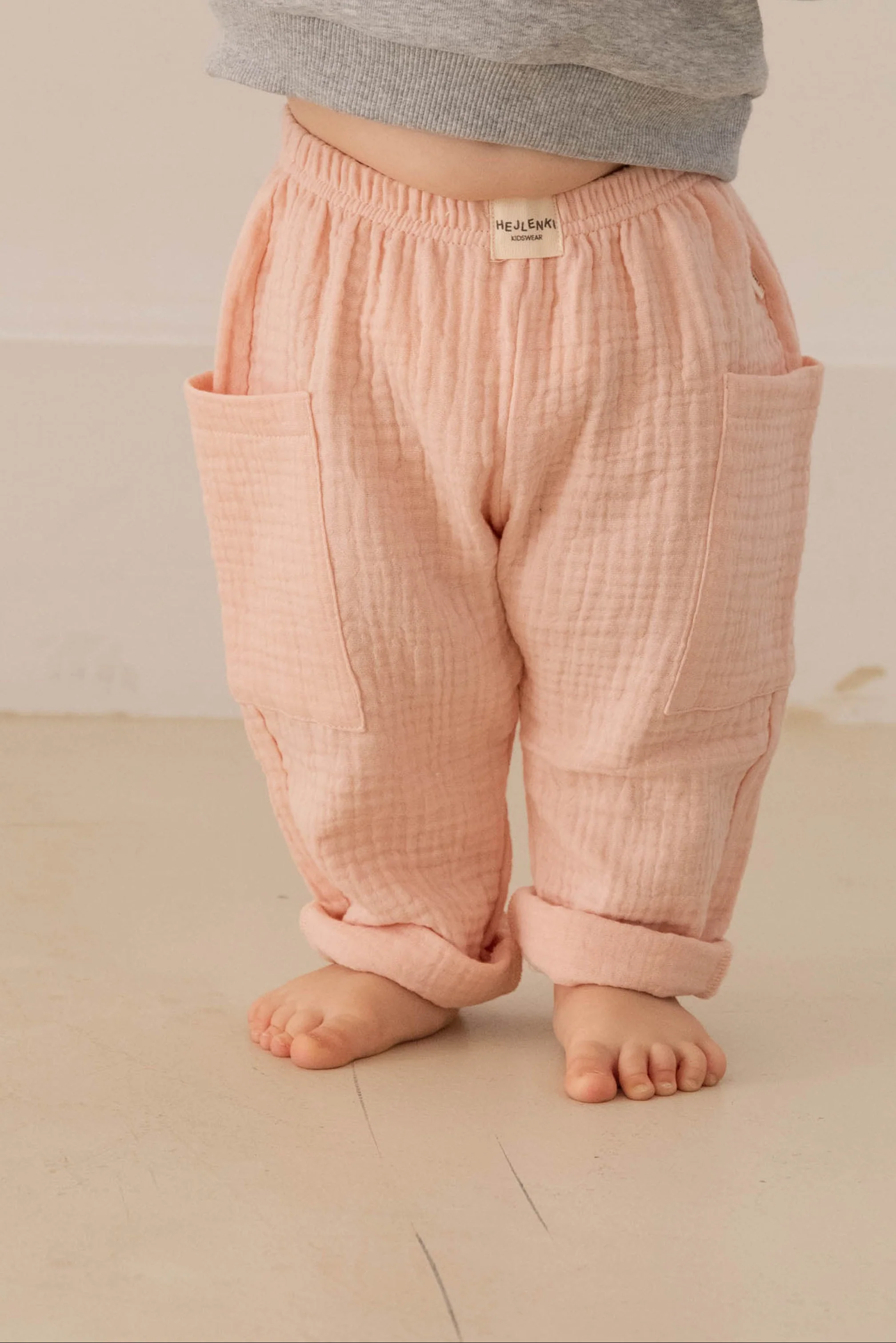 MUSLIN PANTS APRICOT - Image 2