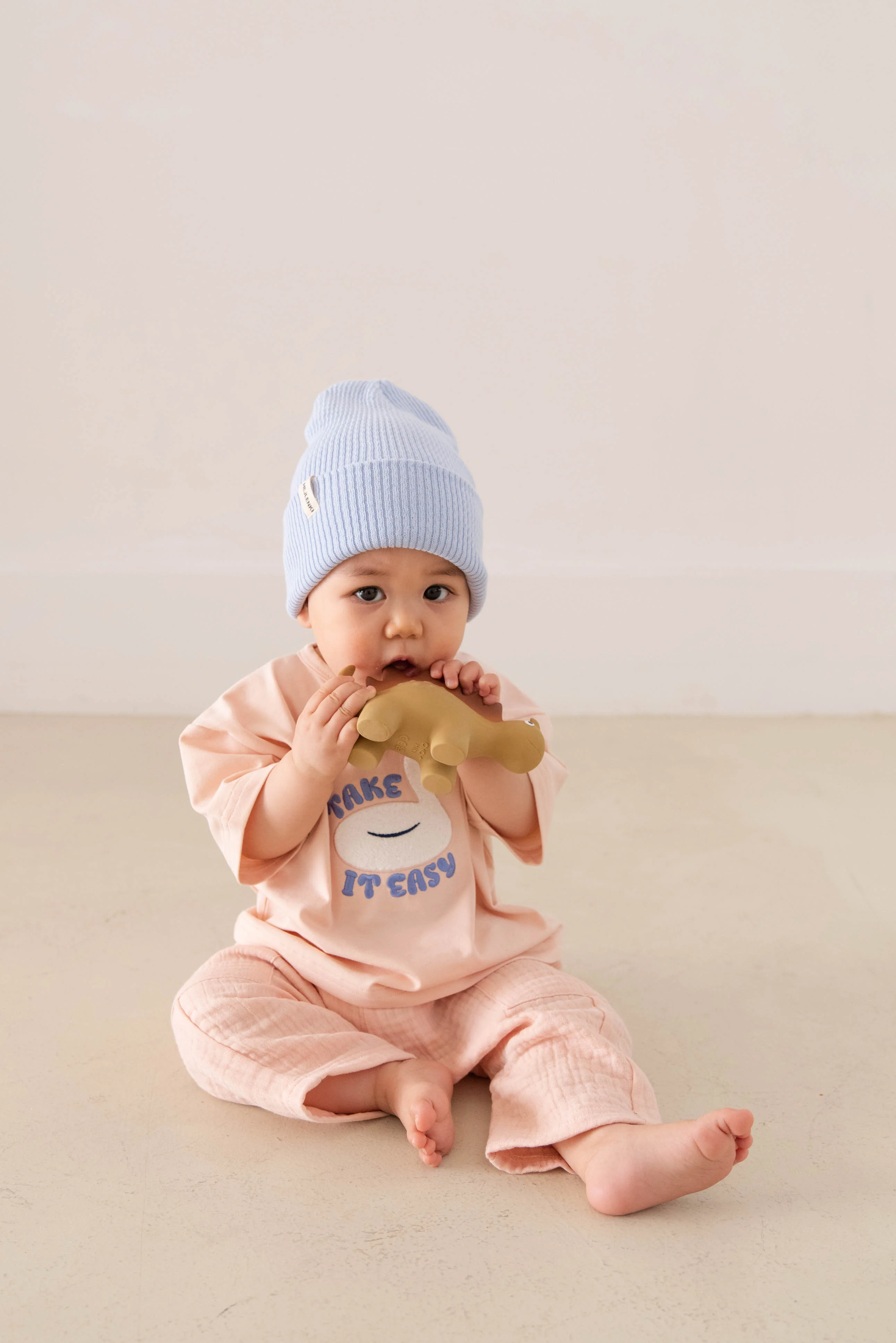 MUSLIN PANTS APRICOT - Image 3