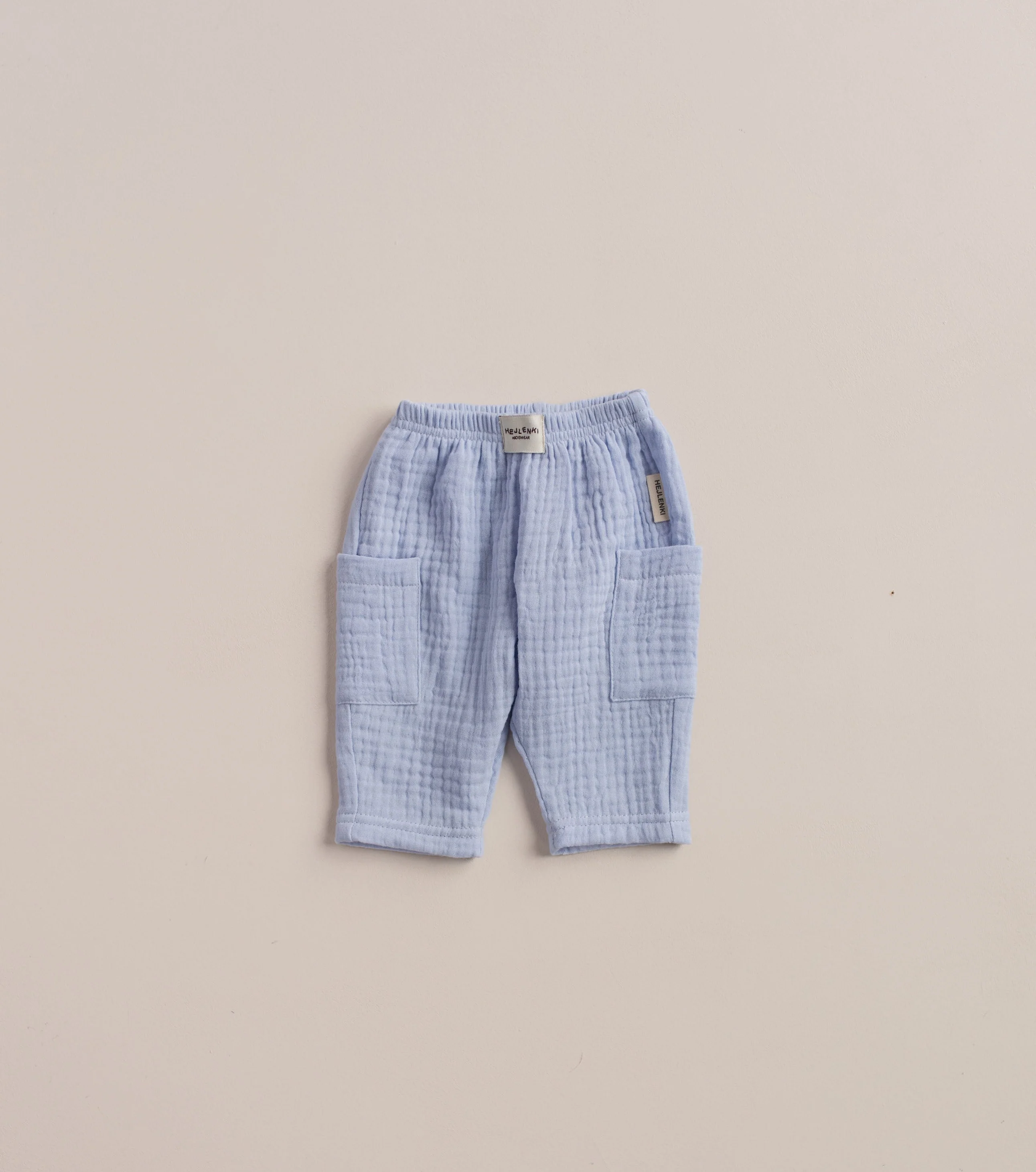 MUSLIN PANTS LIGHT BLUE